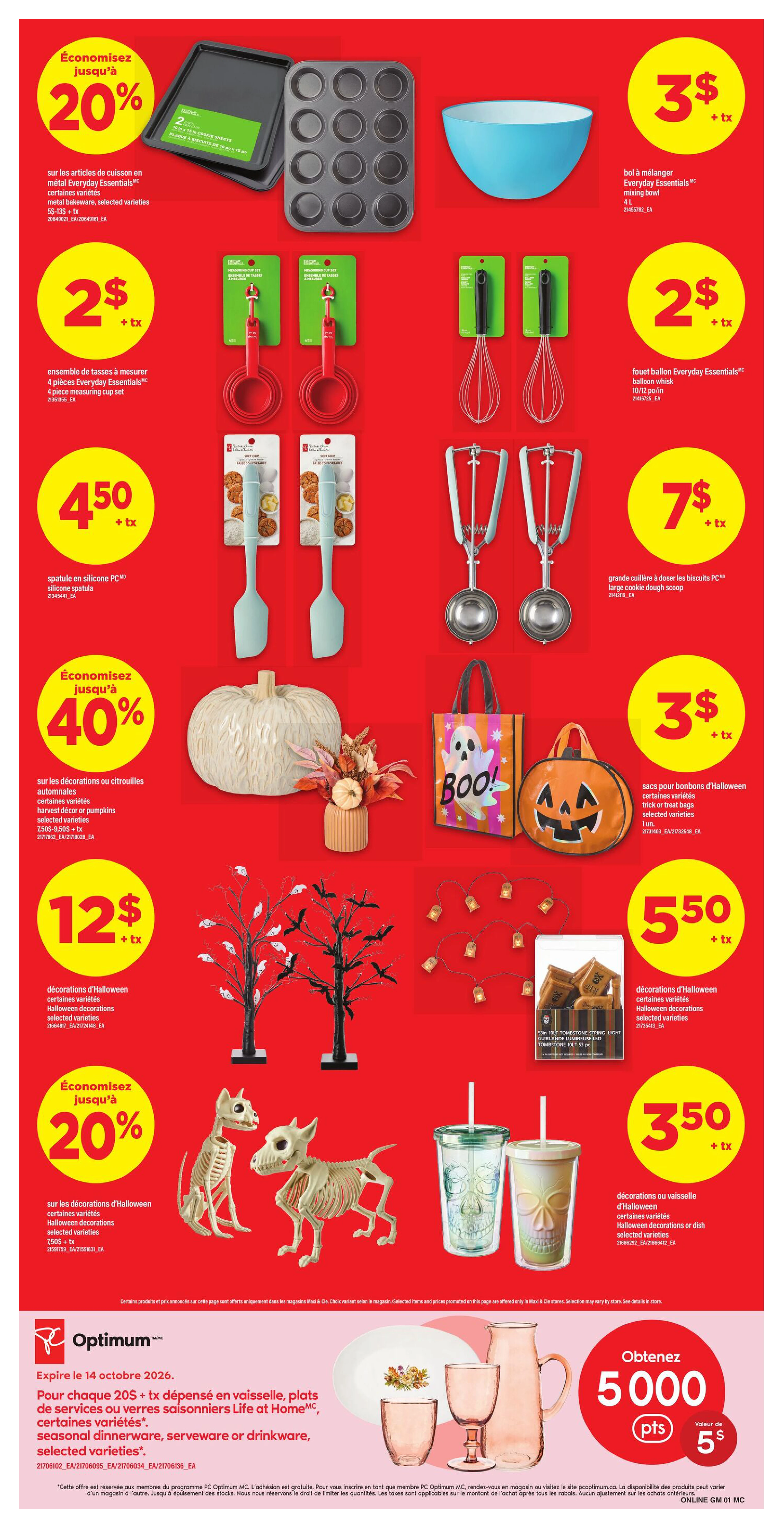 Maxi Weekly Flyer - Valid Thursday, October 8 - Wednesday, October 14 - Page 20