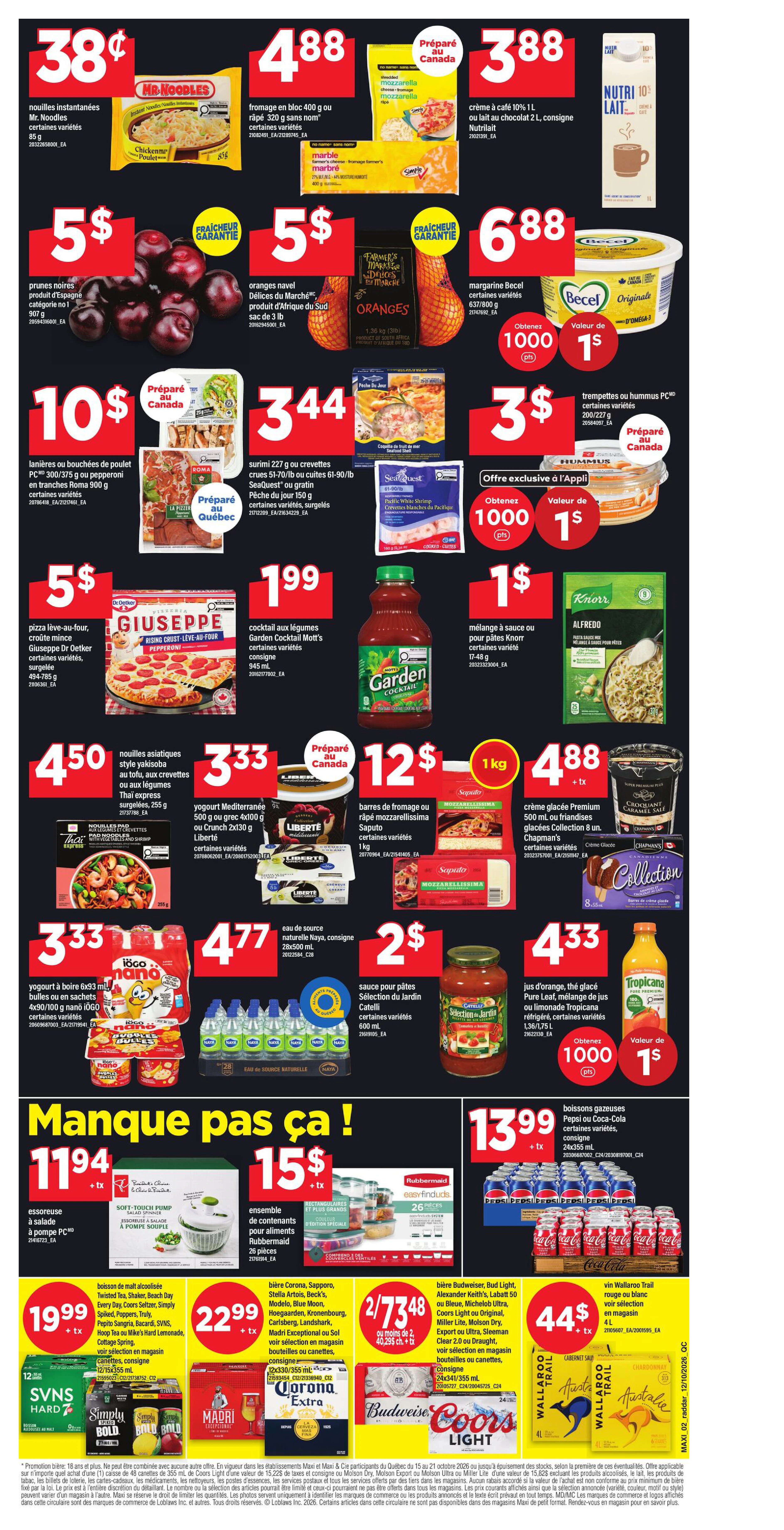 Maxi Weekly Flyer - Valid Thursday, October 15 - Wednesday, October 21 - Page 2
