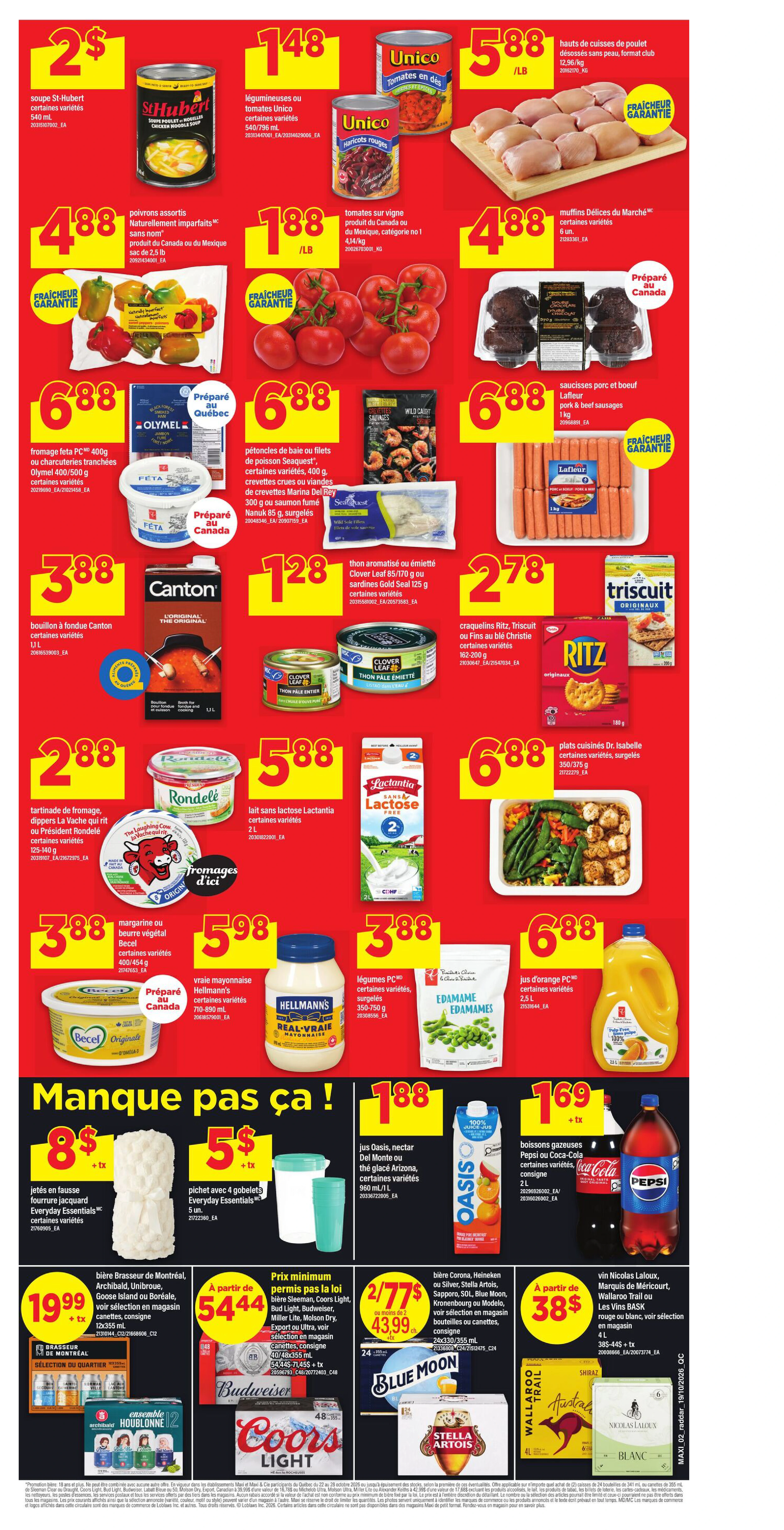 Maxi Weekly Flyer - Valid Thursday, October 22 - Wednesday, October 28 - Page 2