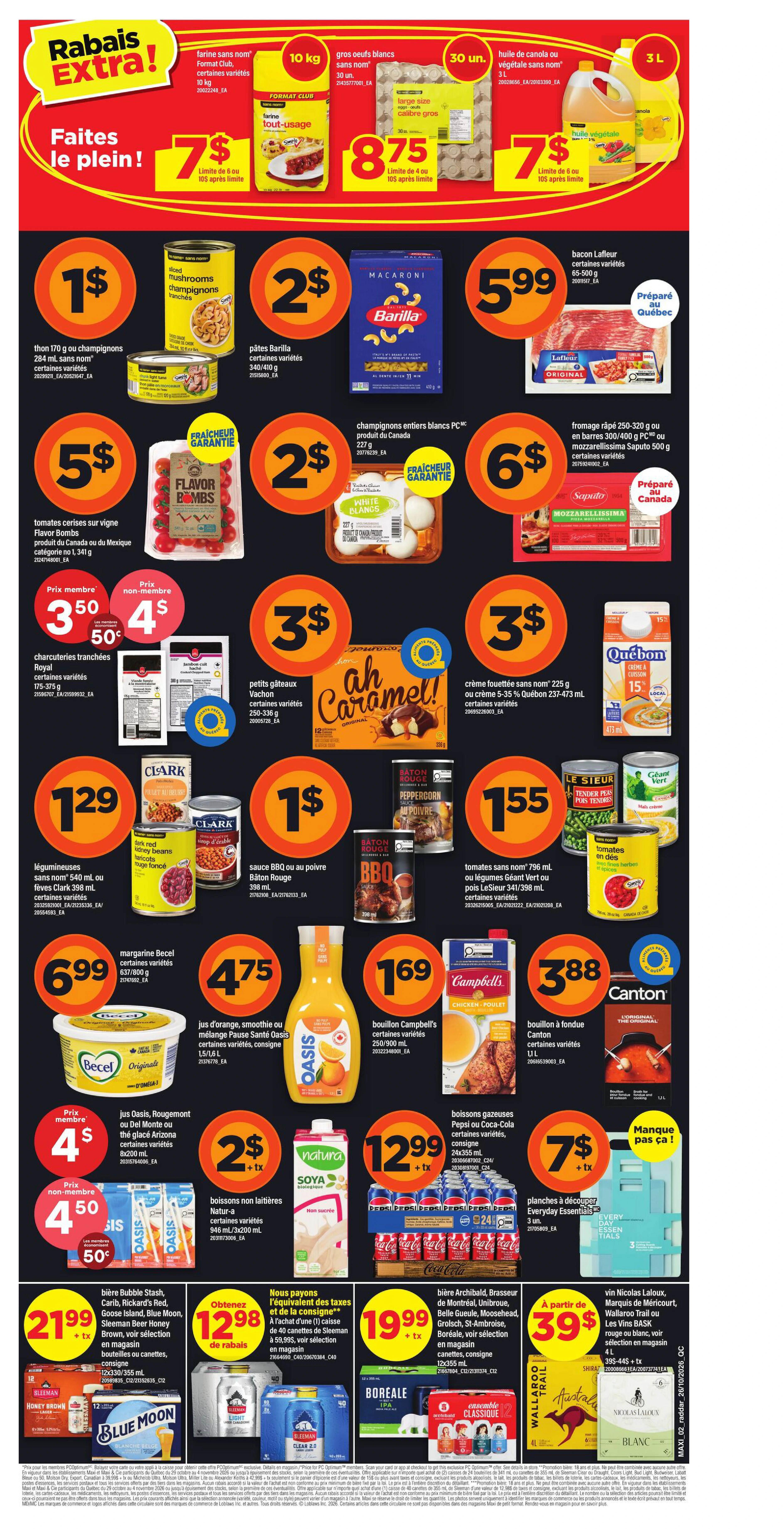 Maxi Weekly Flyer - Valid Thursday, October 29 - Wednesday, November 04 - Page 2