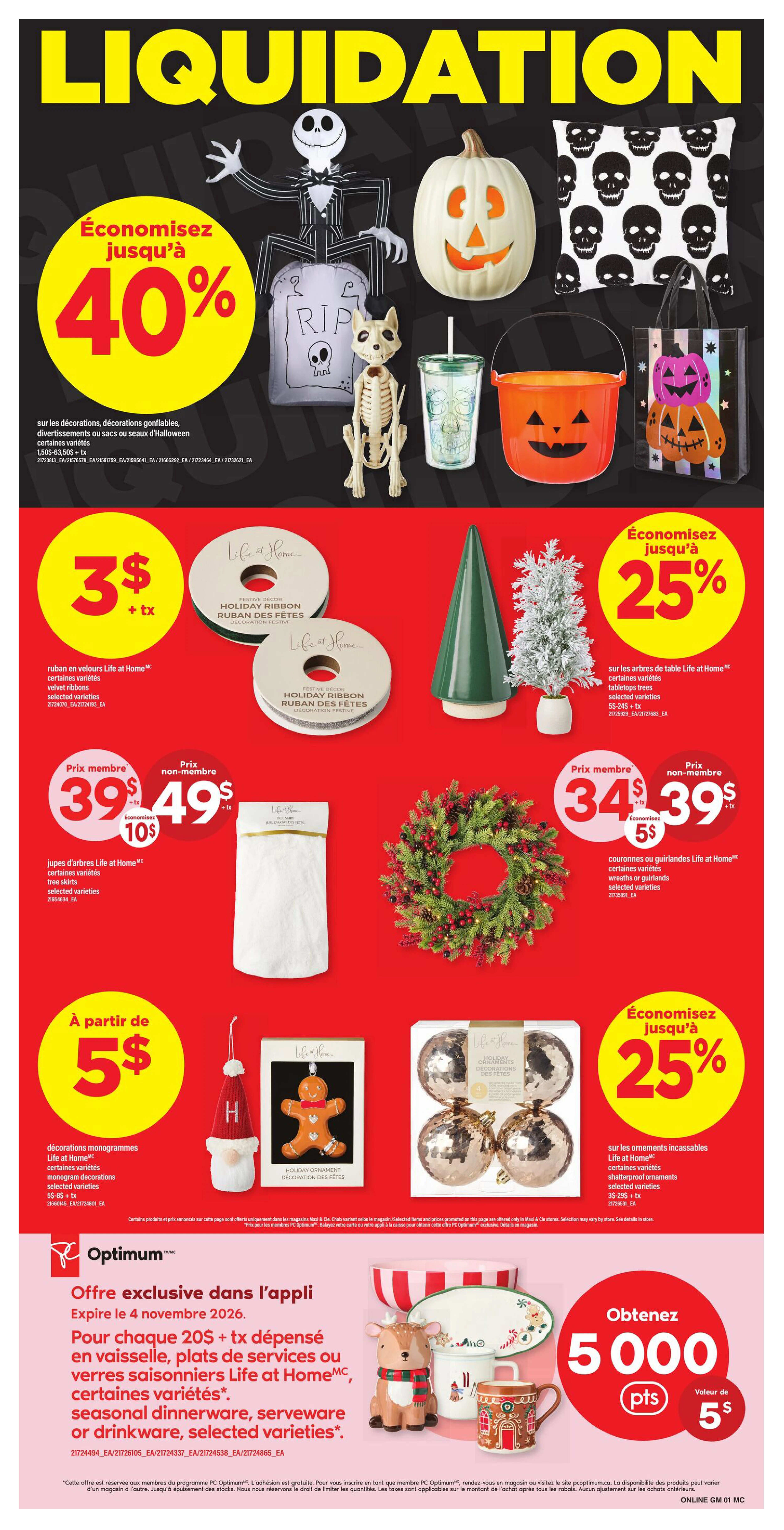 Maxi Weekly Flyer - Valid Thursday, October 29 - Wednesday, November 04 - Page 20