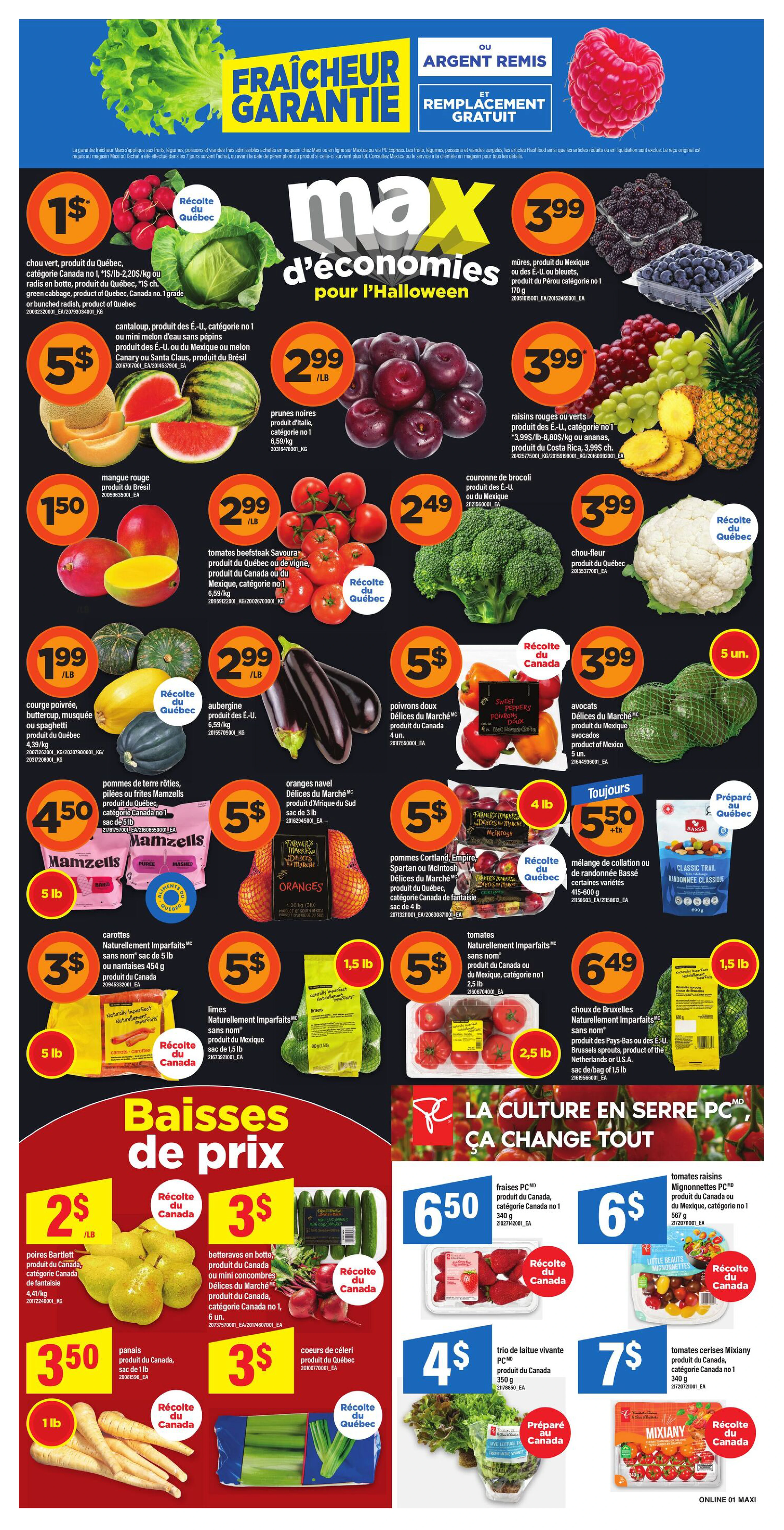 Maxi Weekly Flyer - Valid Thursday, October 29 - Wednesday, November 04 - Page 4