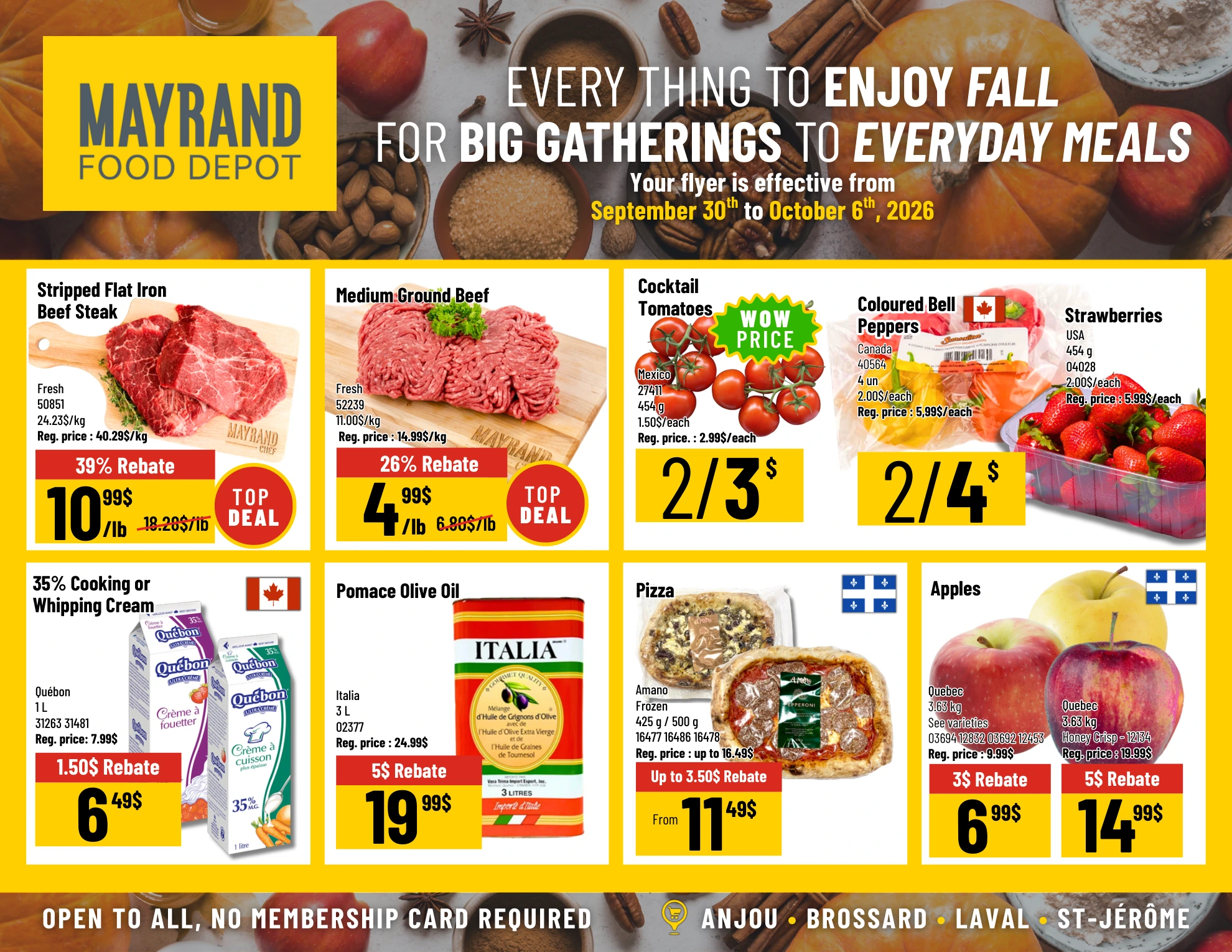 Mayrand Weekly Flyer - Page 1