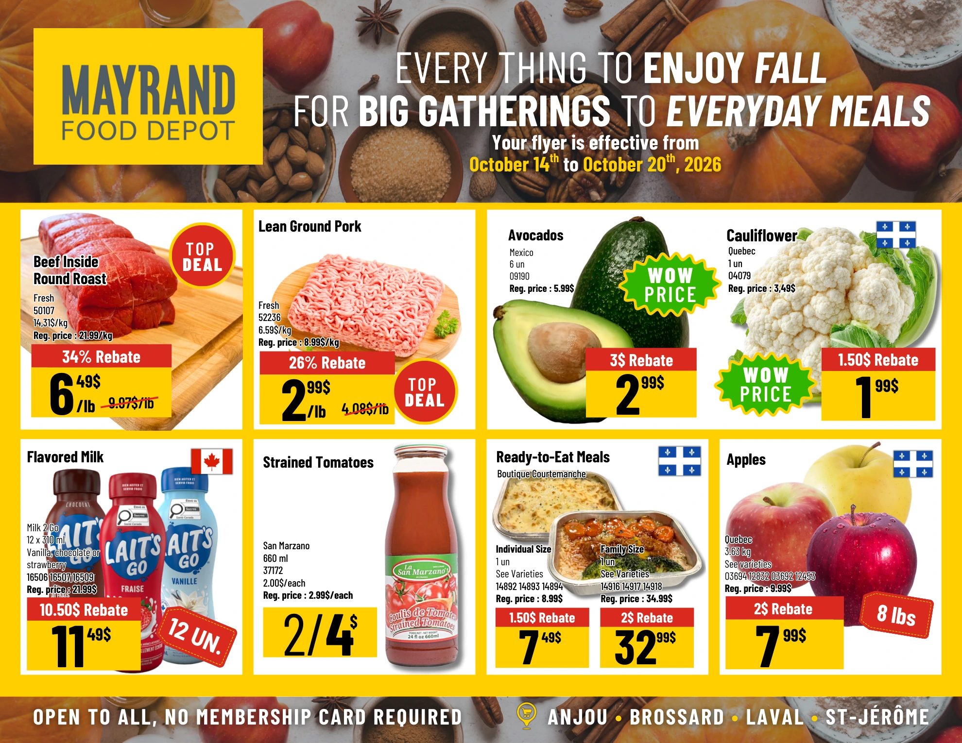 Mayrand Weekly Flyer - Page 1