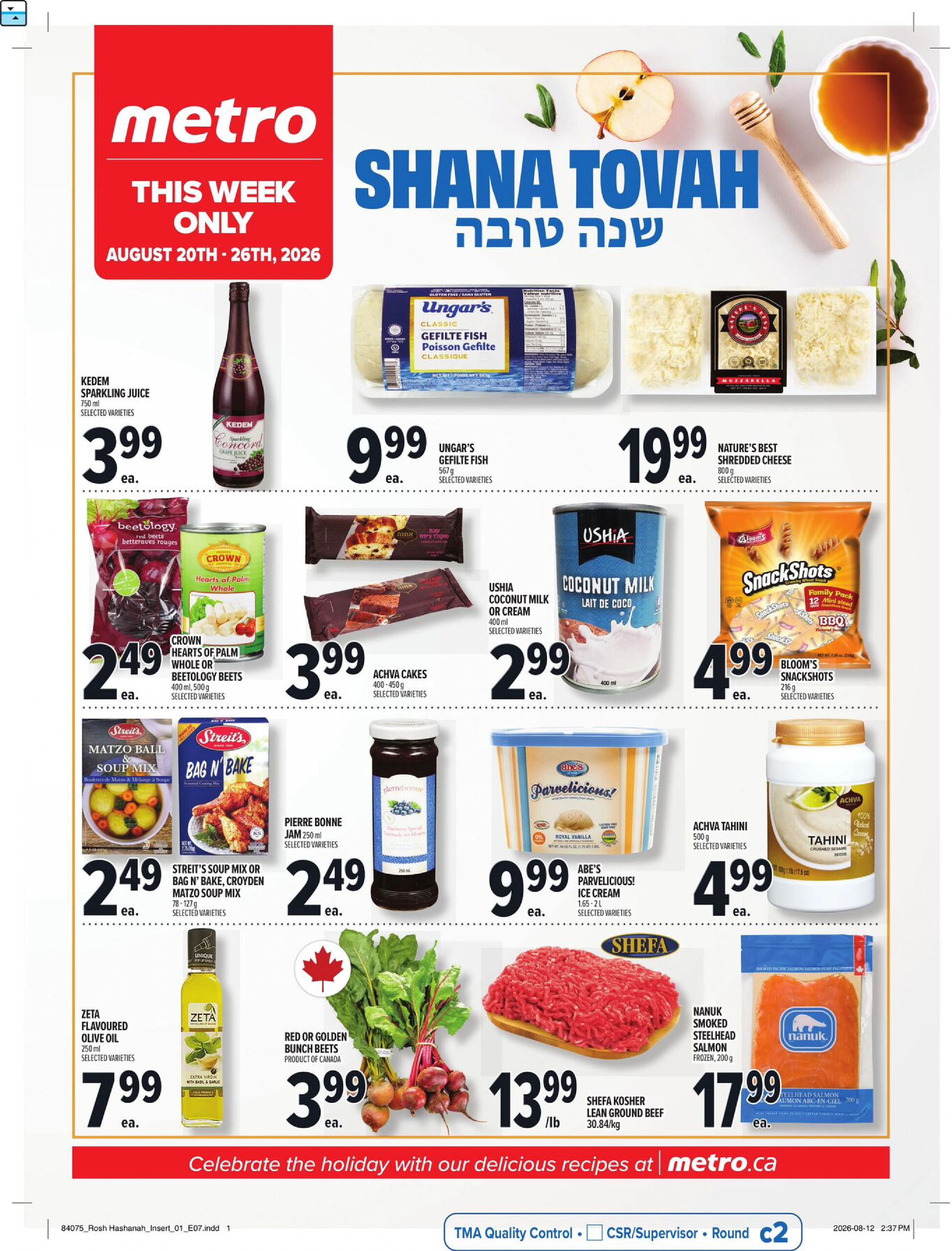 Metro Ontario Weekly Flyer Base CL - Page 1