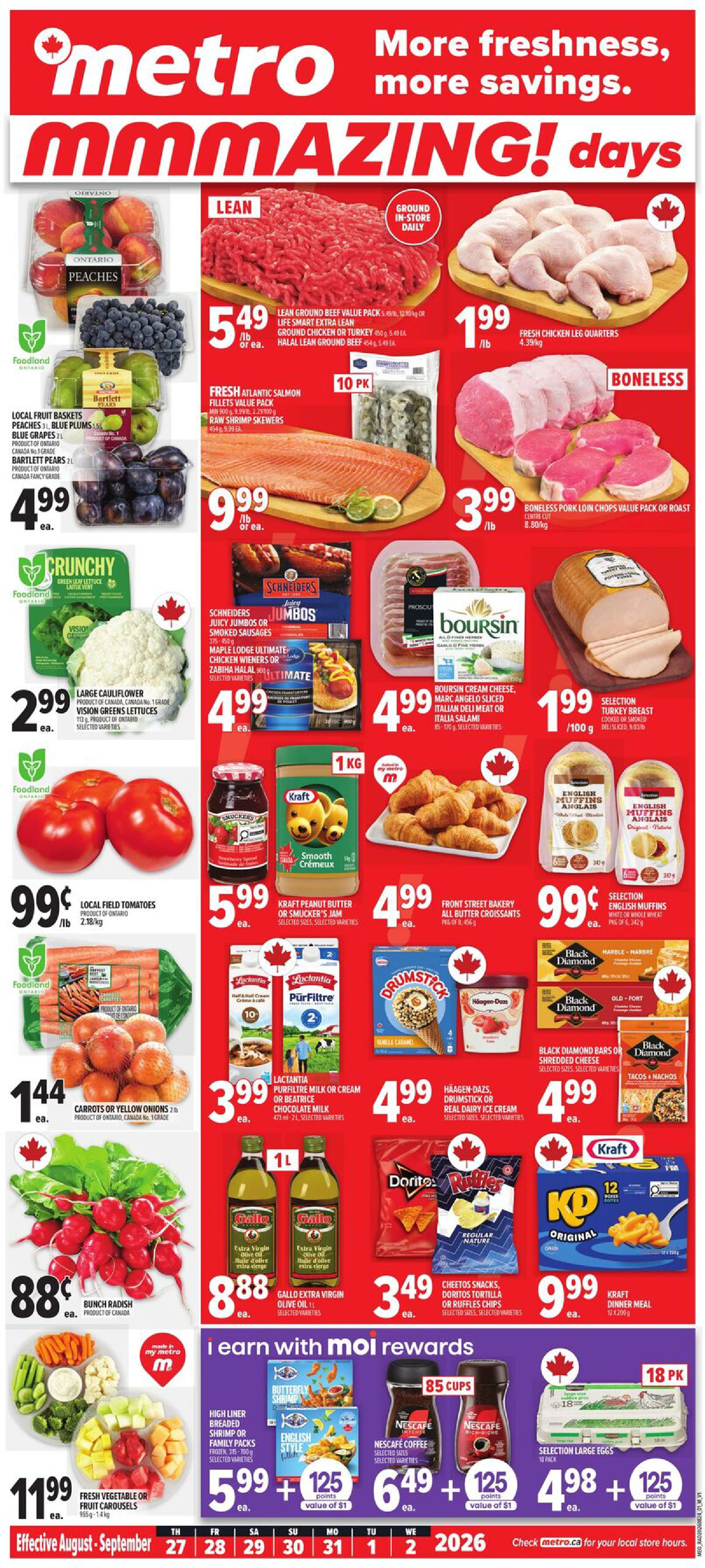 Metro Ontario Weekly Flyer V1 - Base MSF ECOMM INS FR - Page 1