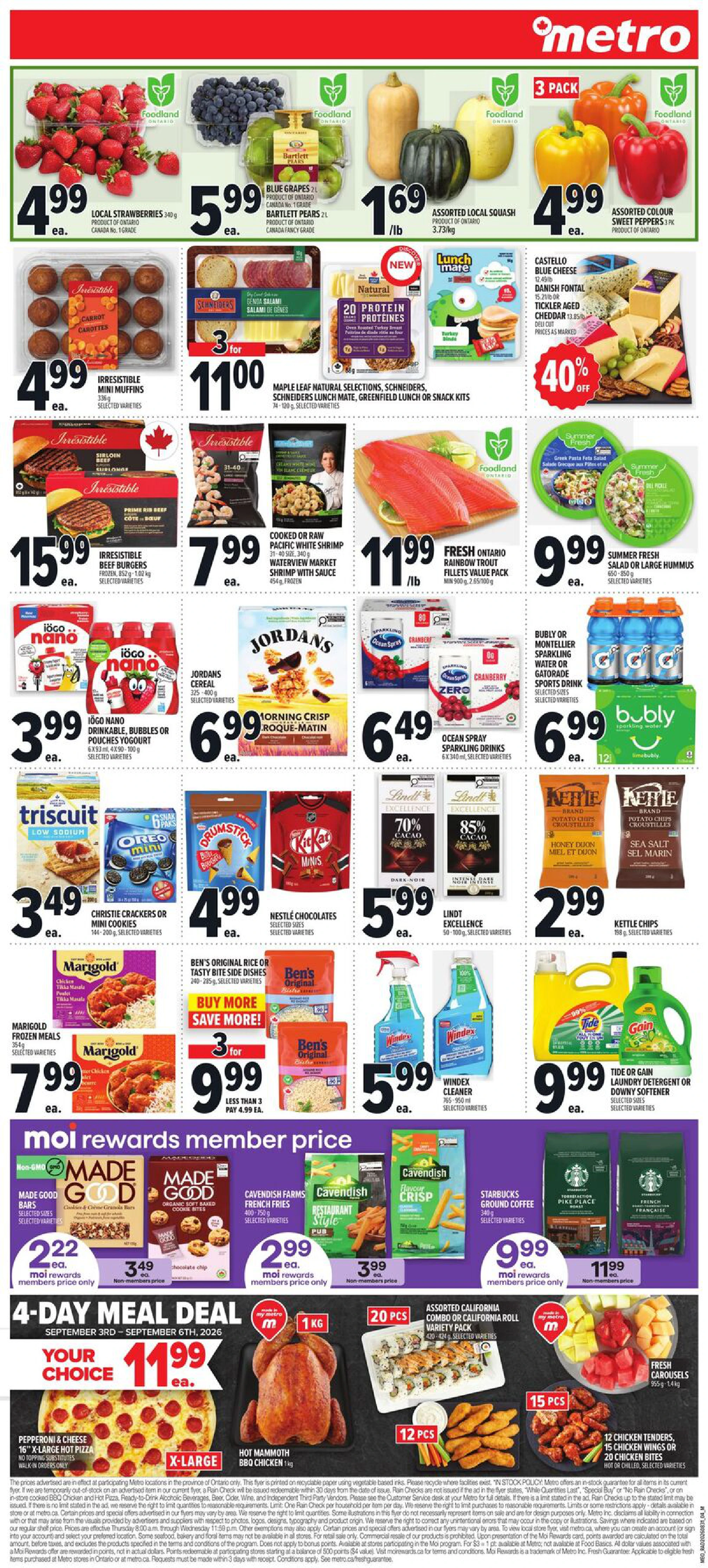 Metro Ontario Weekly Flyer V1 - Base MSF ECOMM SKP INS - Page 6