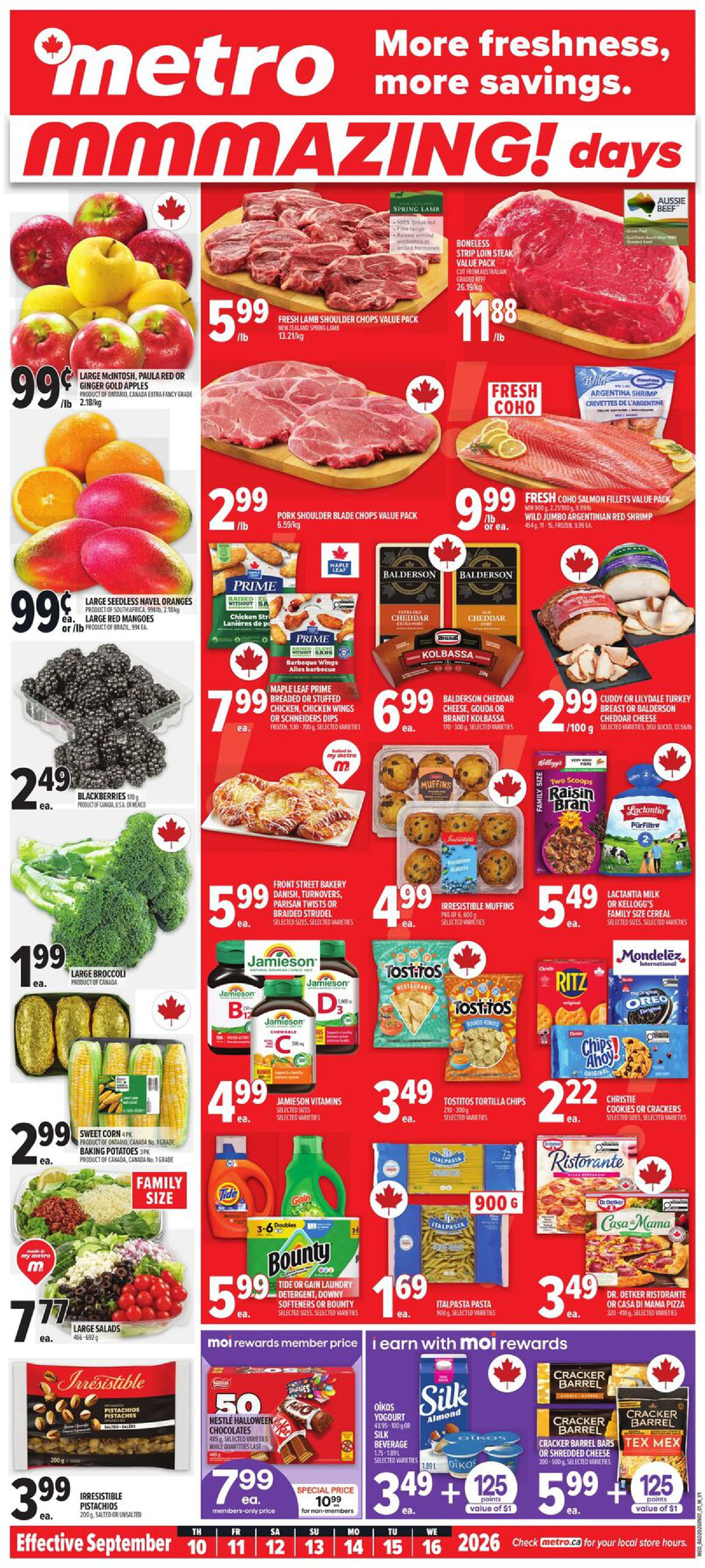 Metro Ontario Weekly Flyer V1 - Base GTA MSF ECOMM SKP INS - Page 1
