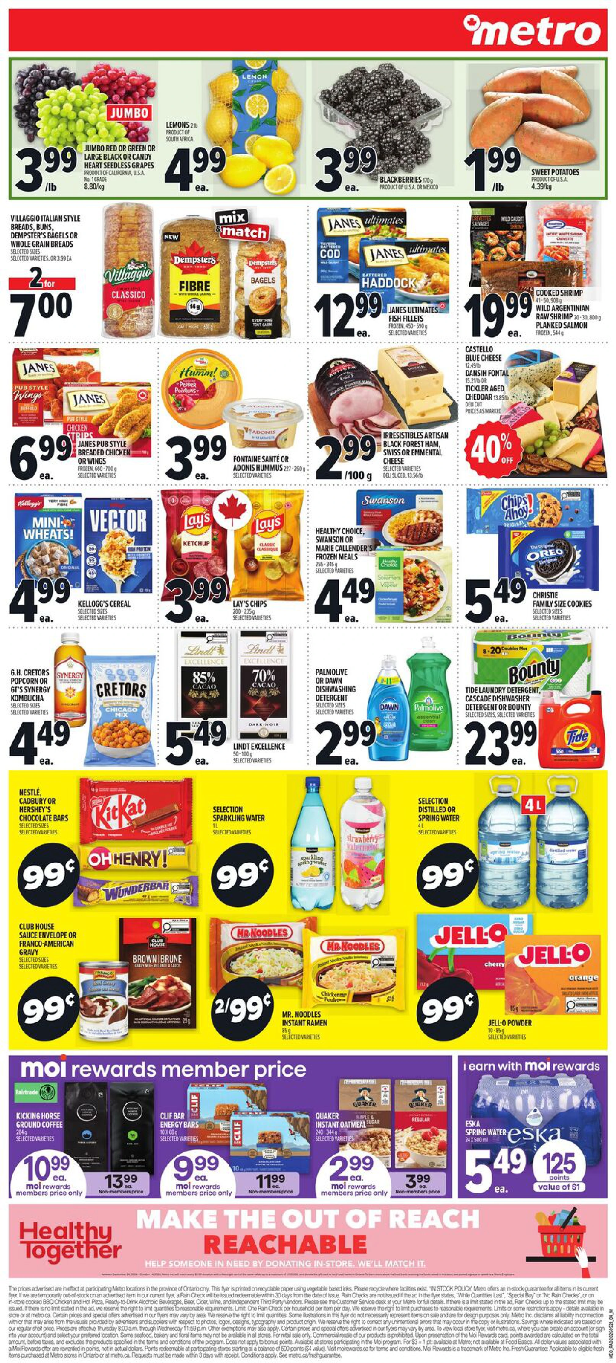 Metro Ontario Weekly Flyer V1 - Base MSF ECOMM SKP INS - Page 2