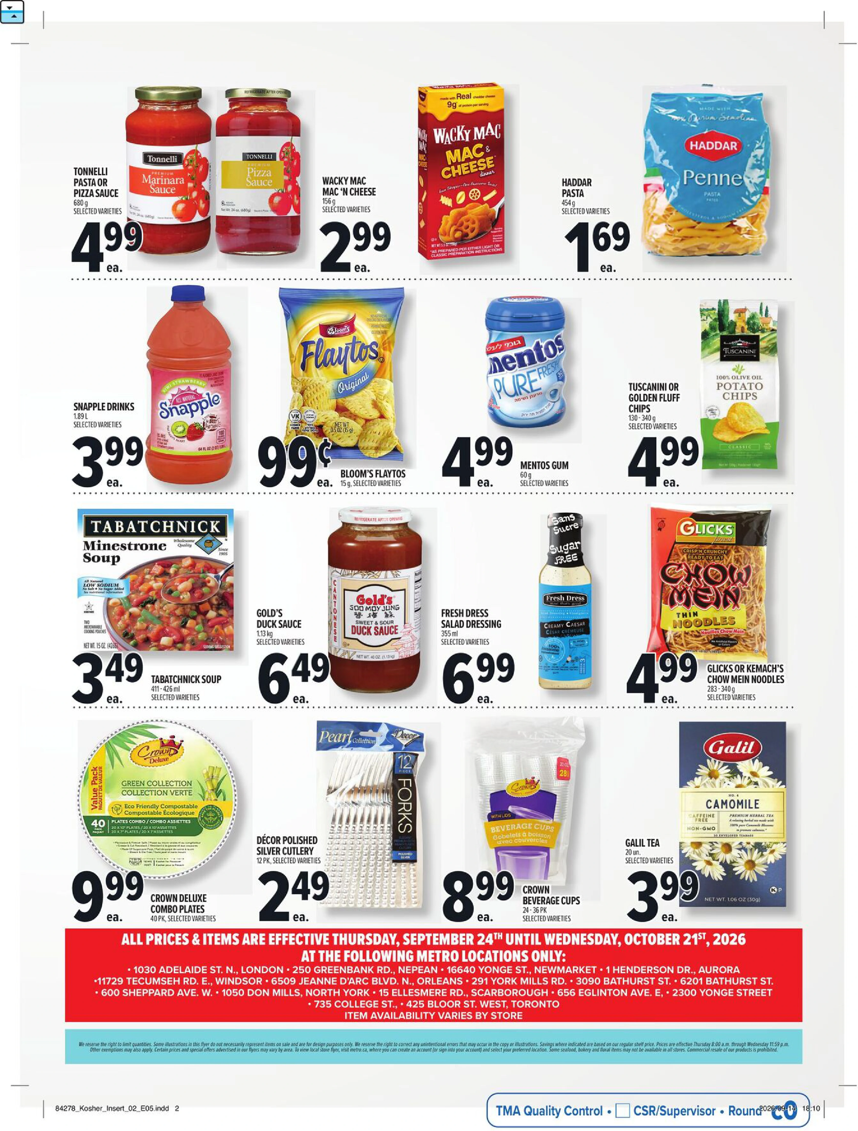Metro Ontario Weekly Flyer Base - Page 2