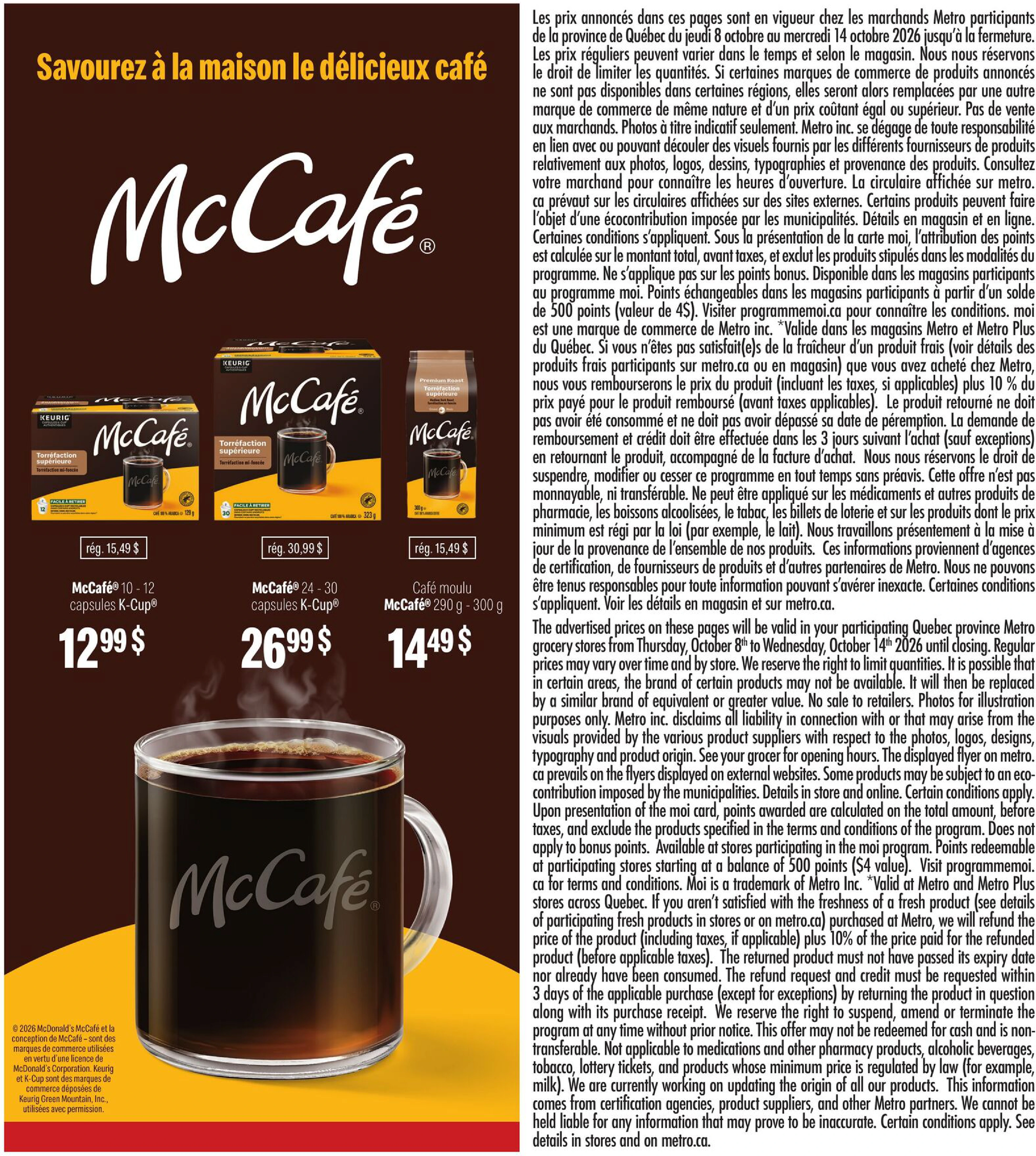 Metro Quebec Circulaire NAT (QC) - Page 22