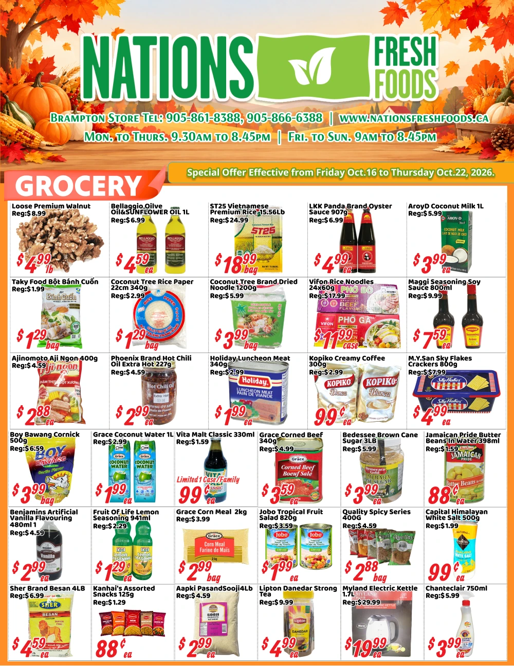 Nations Fresh Foods Brampton Weekly Flyer - Page 1