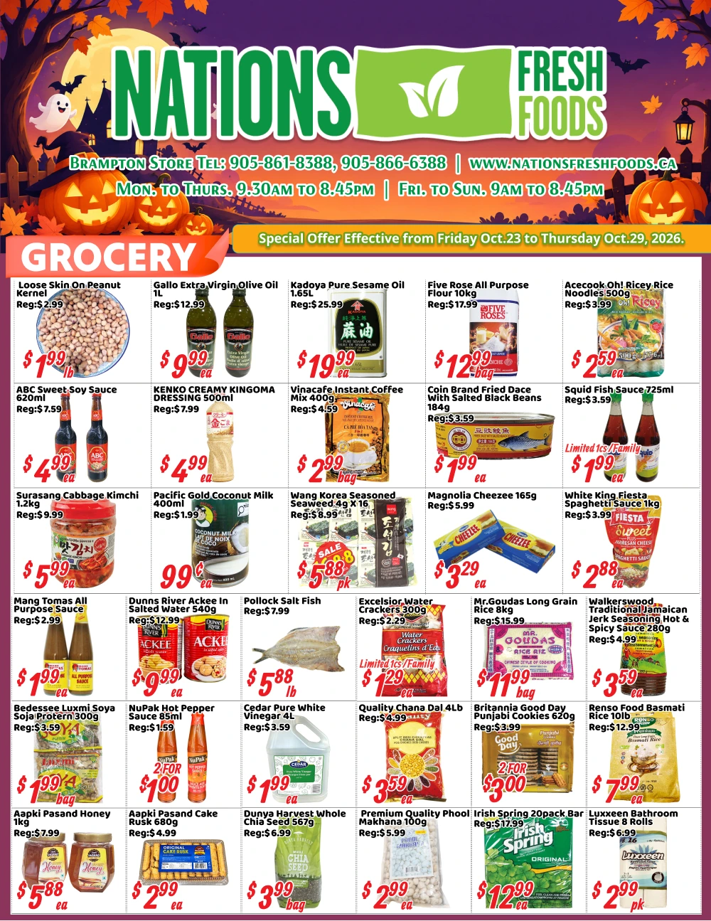 Nations Fresh Foods Brampton Weekly Flyer - Page 1