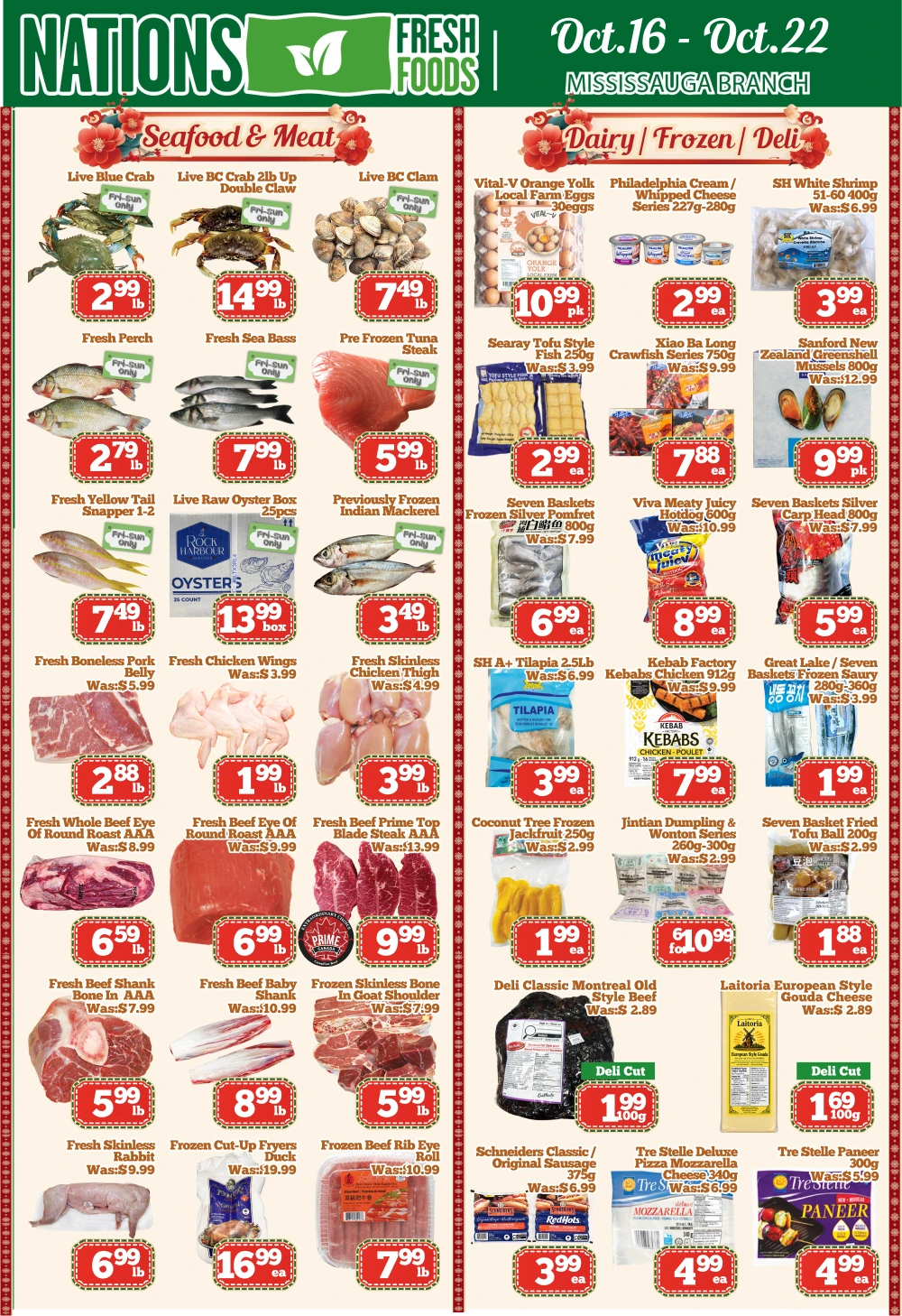 Nations Fresh Foods Mississauga Weekly Flyer - Page 1