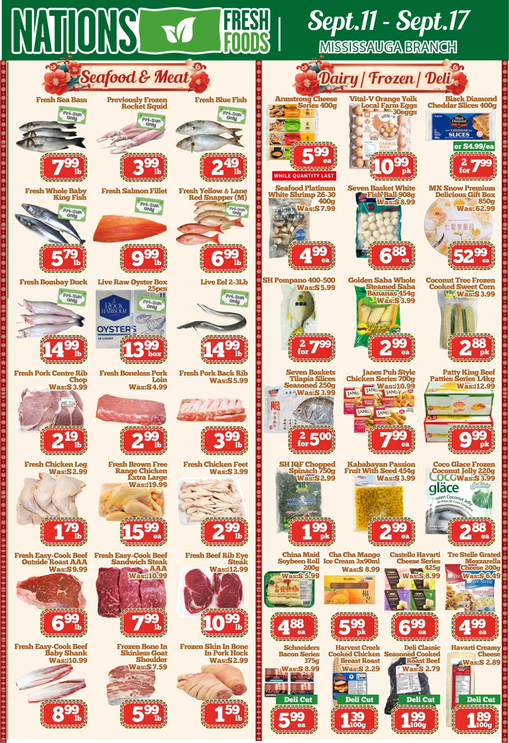 Nations Fresh Foods Mississauga Weekly Flyer - Page 1
