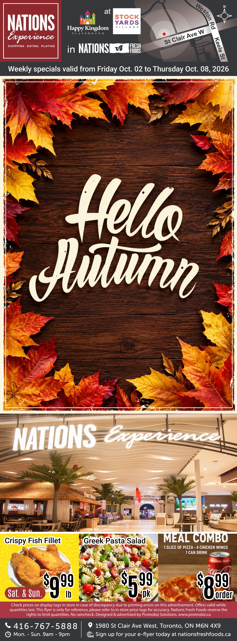 Nations Experience Toronto Weekly Flyer - Page 1