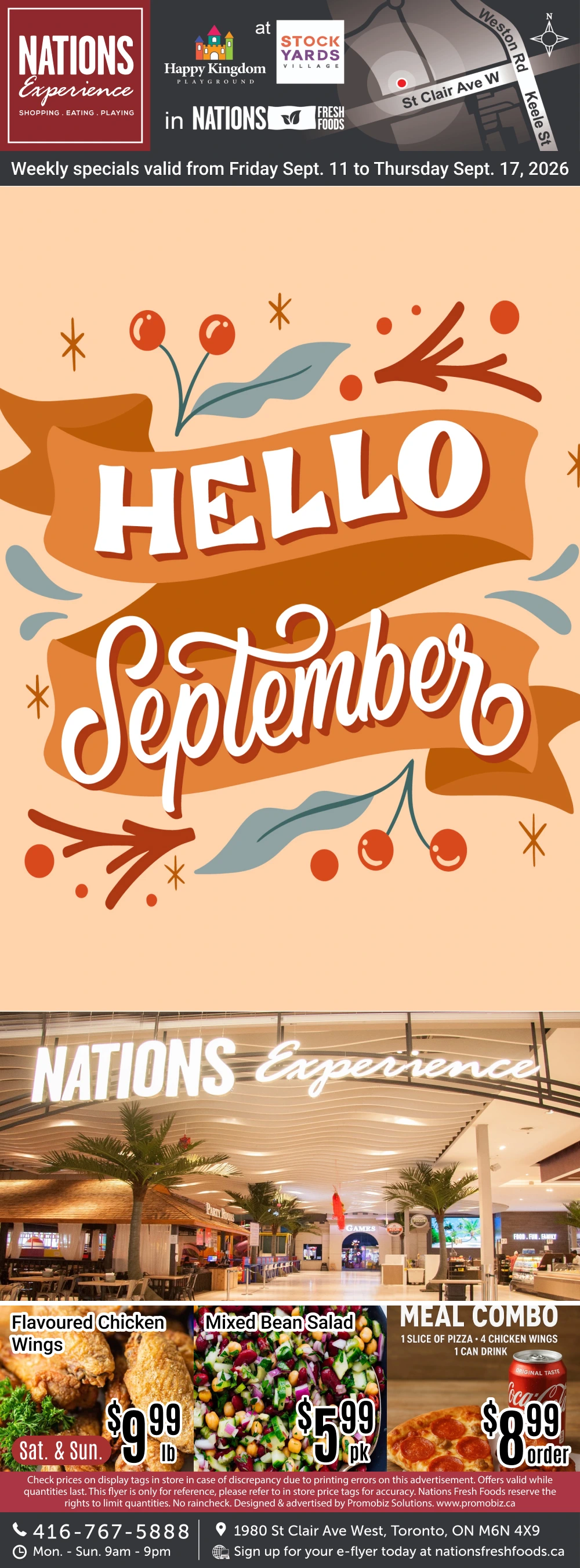 Nations Experience Toronto Weekly Flyer - Page 1