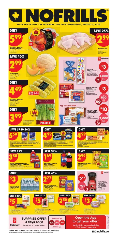 Weekly Flyer - Valid Thursday, July 30 - Wednesday, August 05