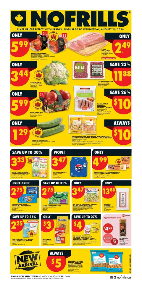 Weekly Flyer - Valid Thursday, August 20 - Wednesday, August 26