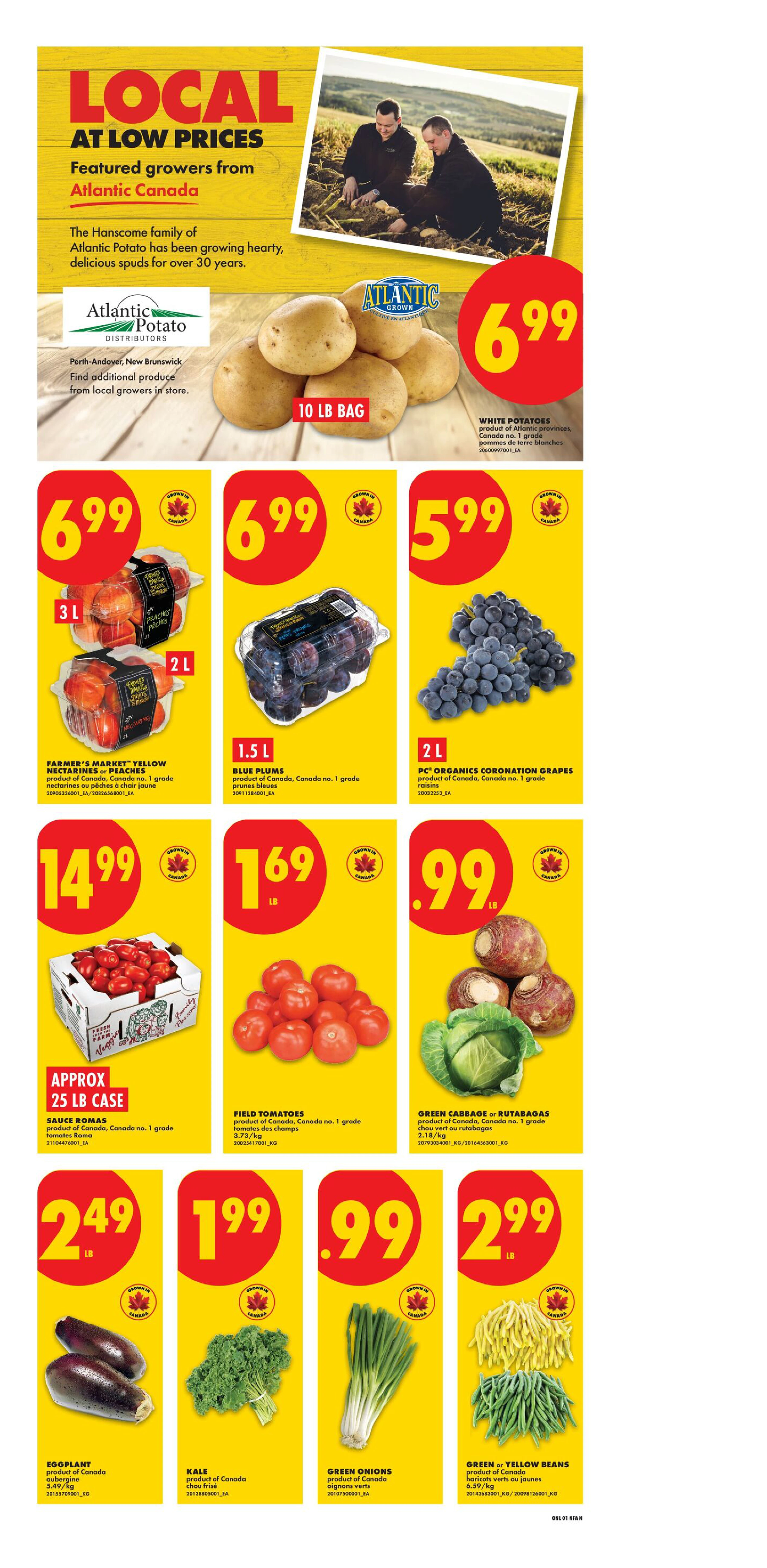 No Frills Atlantic Weekly Flyer - Valid Thursday, August 27 - Wednesday, September 02 - Page 3