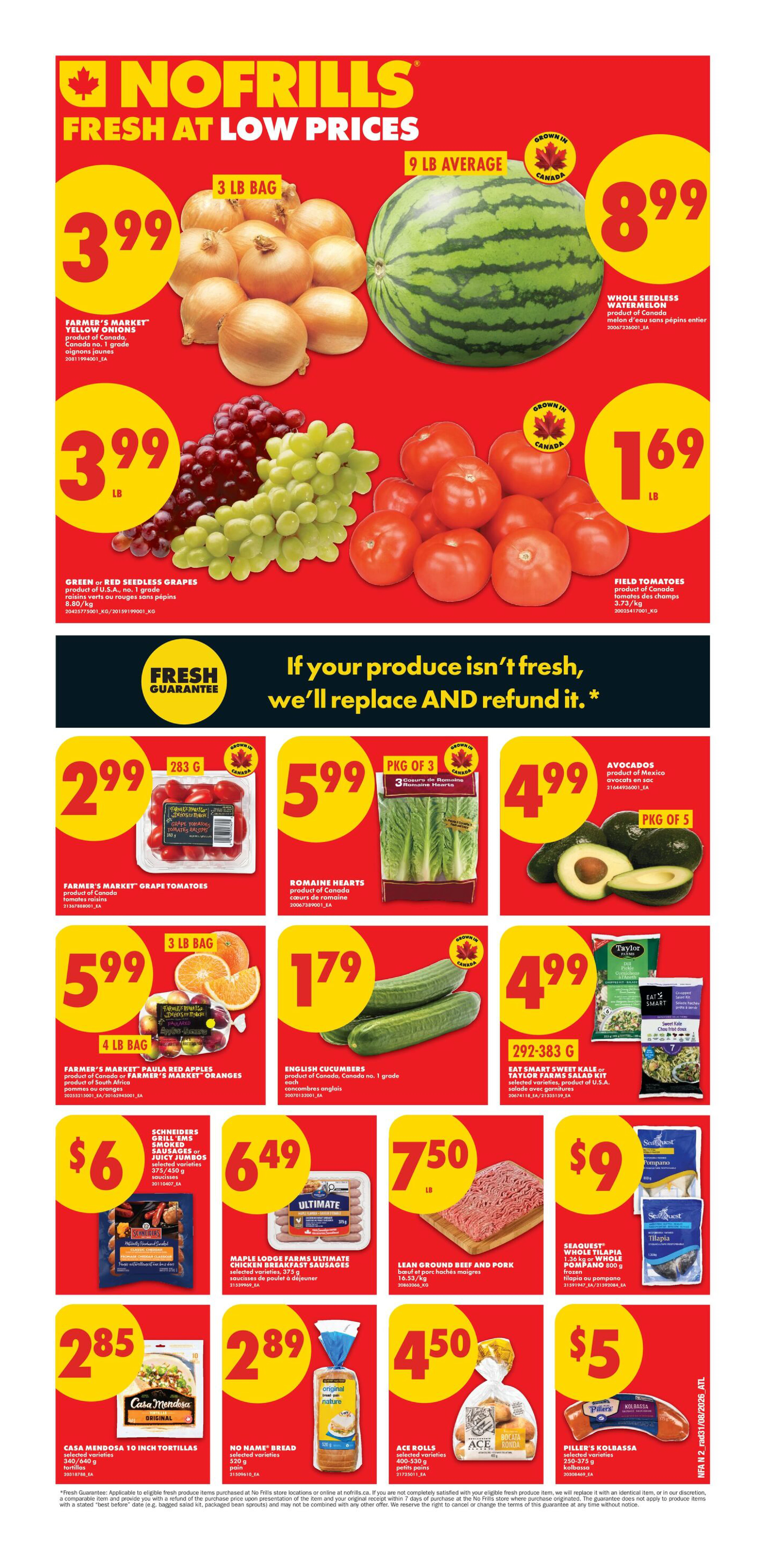 No Frills Atlantic Weekly Flyer - Valid Thursday, September 03 - Wednesday, September 09 - Page 2