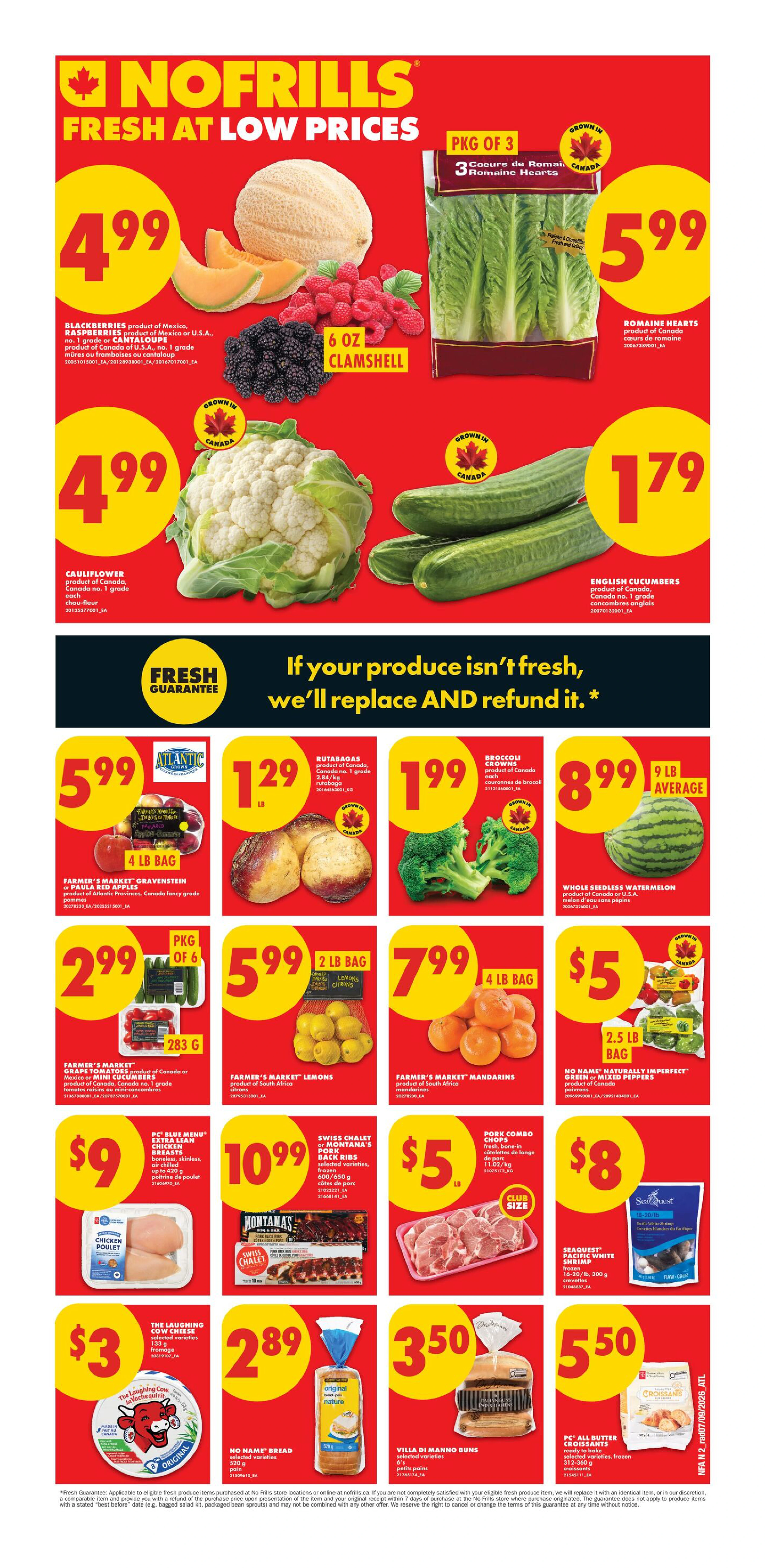 No Frills Atlantic Weekly Flyer - Valid Thursday, September 10 - Wednesday, September 16 - Page 2