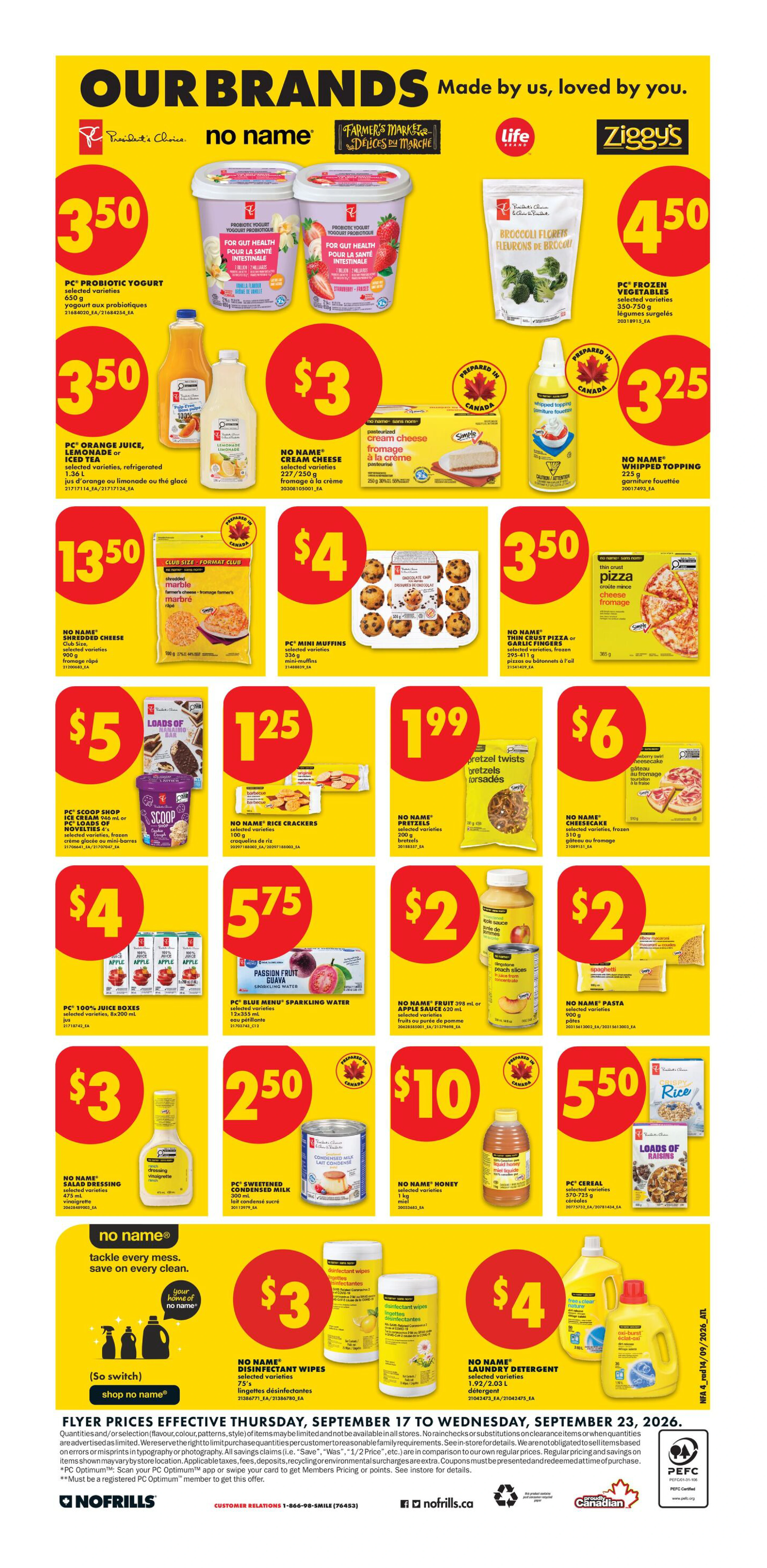 No Frills Atlantic Weekly Flyer - Valid Thursday, September 17 - Wednesday, September 23 - Page 5