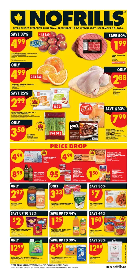 Weekly Flyer - Valid Thursday, September 17 - Wednesday, September 23
