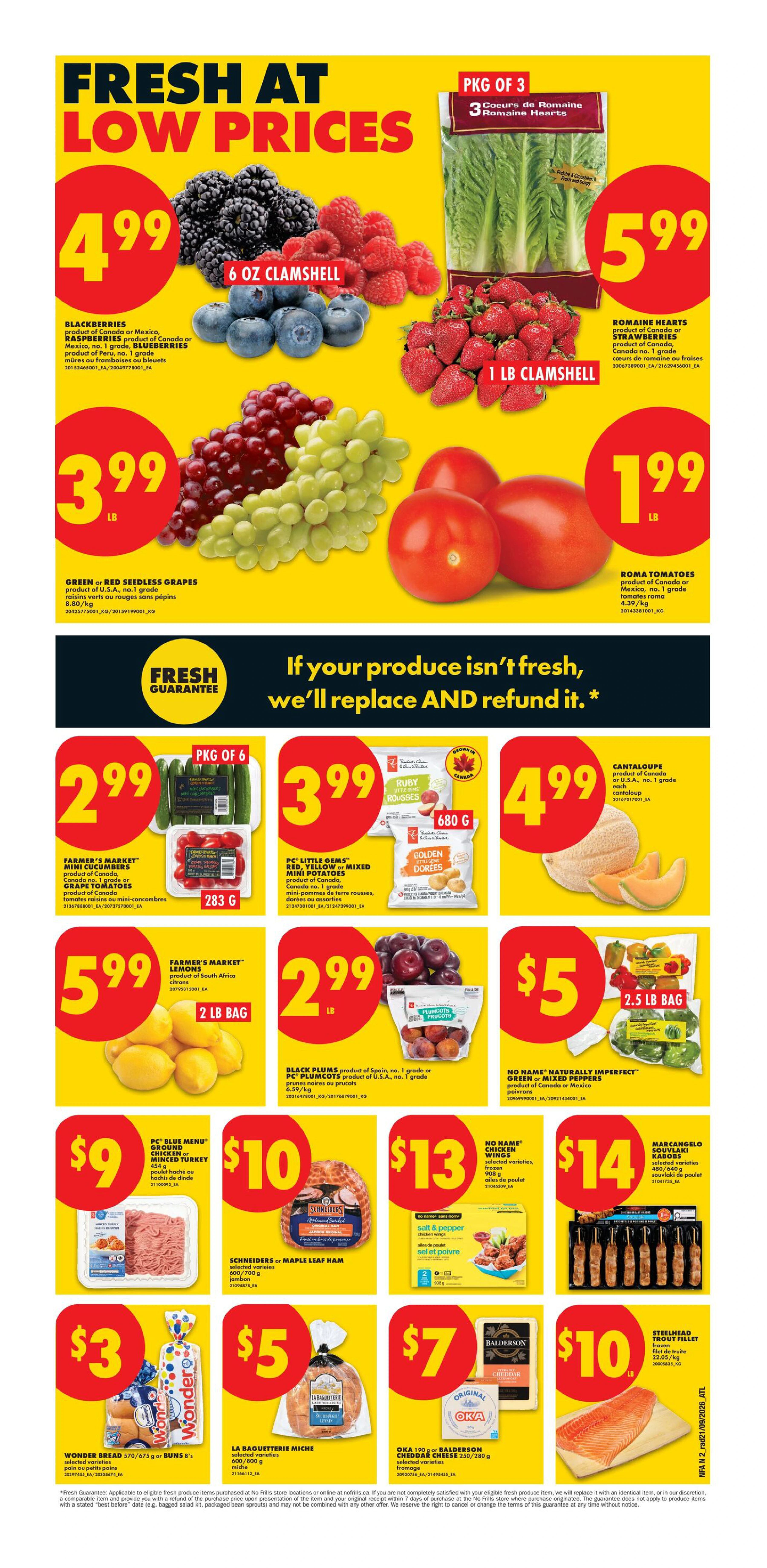 No Frills Atlantic Weekly Flyer - Valid Thursday, September 24 - Wednesday, September 30 - Page 3