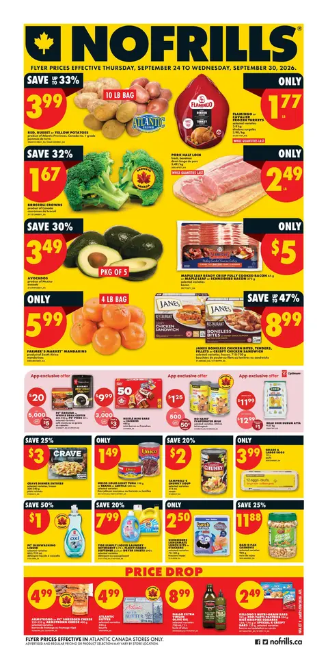 Weekly Flyer - Valid Thursday, September 24 - Wednesday, September 30