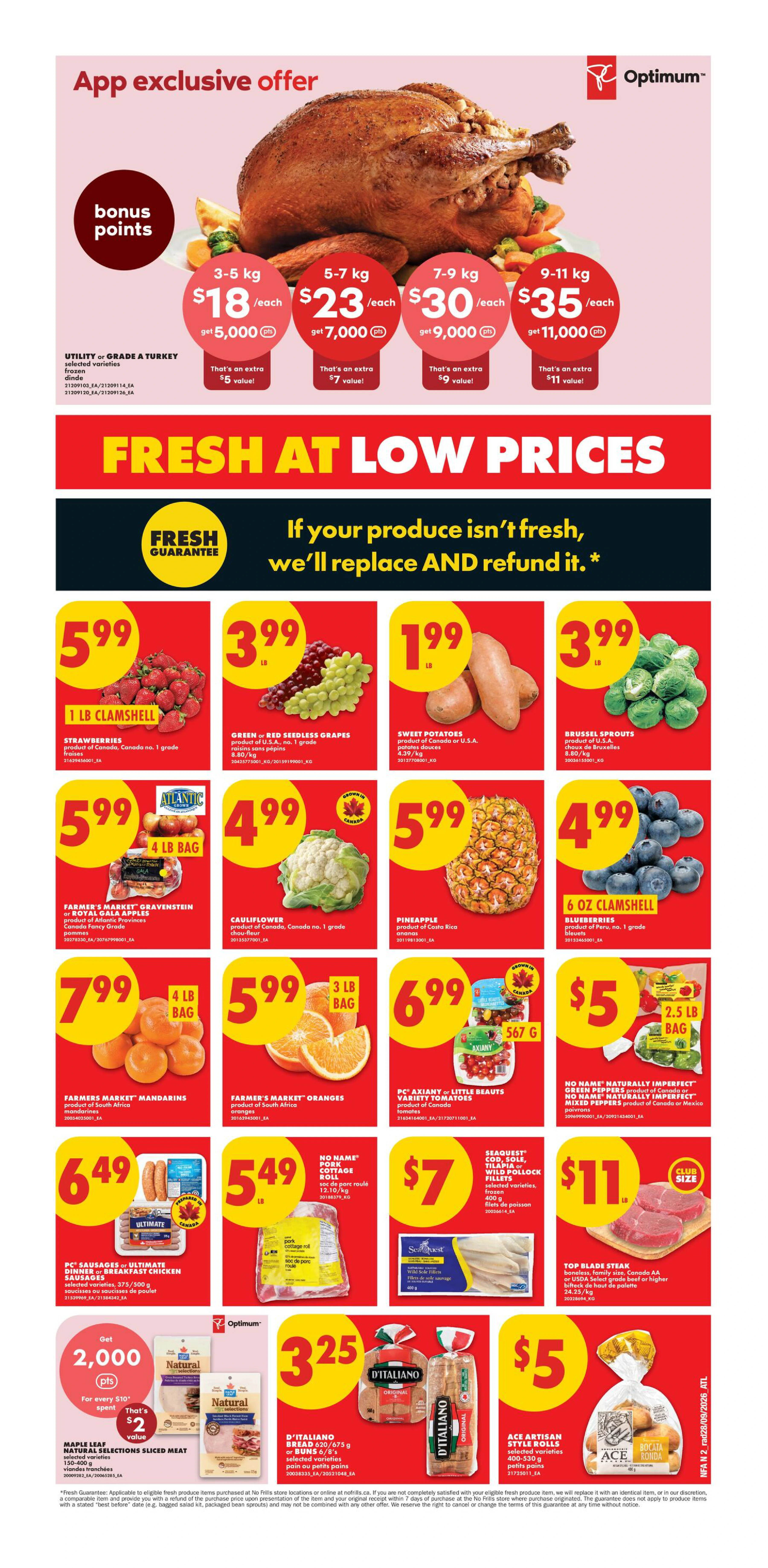 No Frills Atlantic Weekly Flyer - Valid Thursday, October 1 - Wednesday, October 7 - Page 2