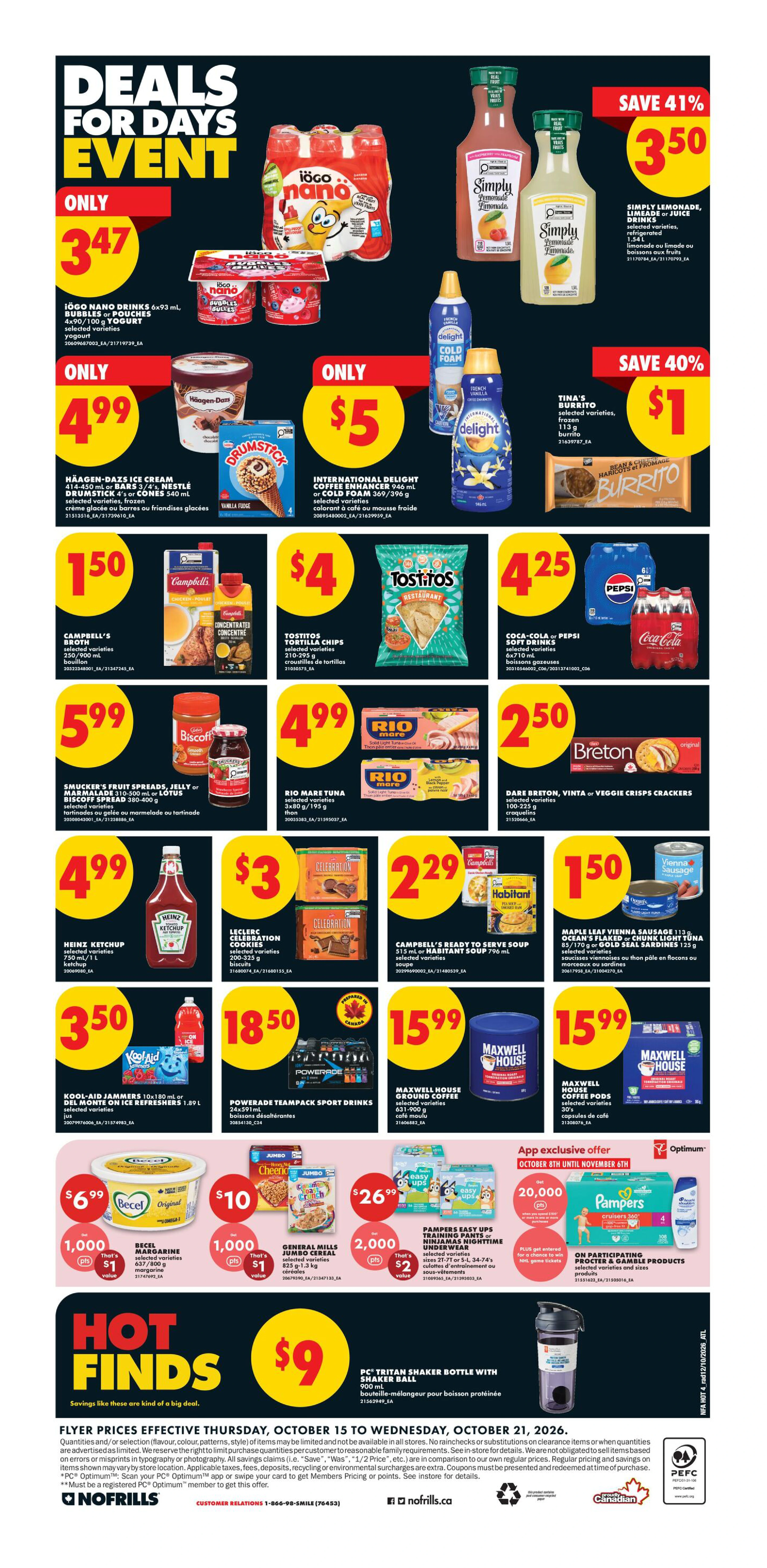 No Frills Atlantic Weekly Flyer - Valid Thursday, October 15- Wednesday, October 21 - Page 5