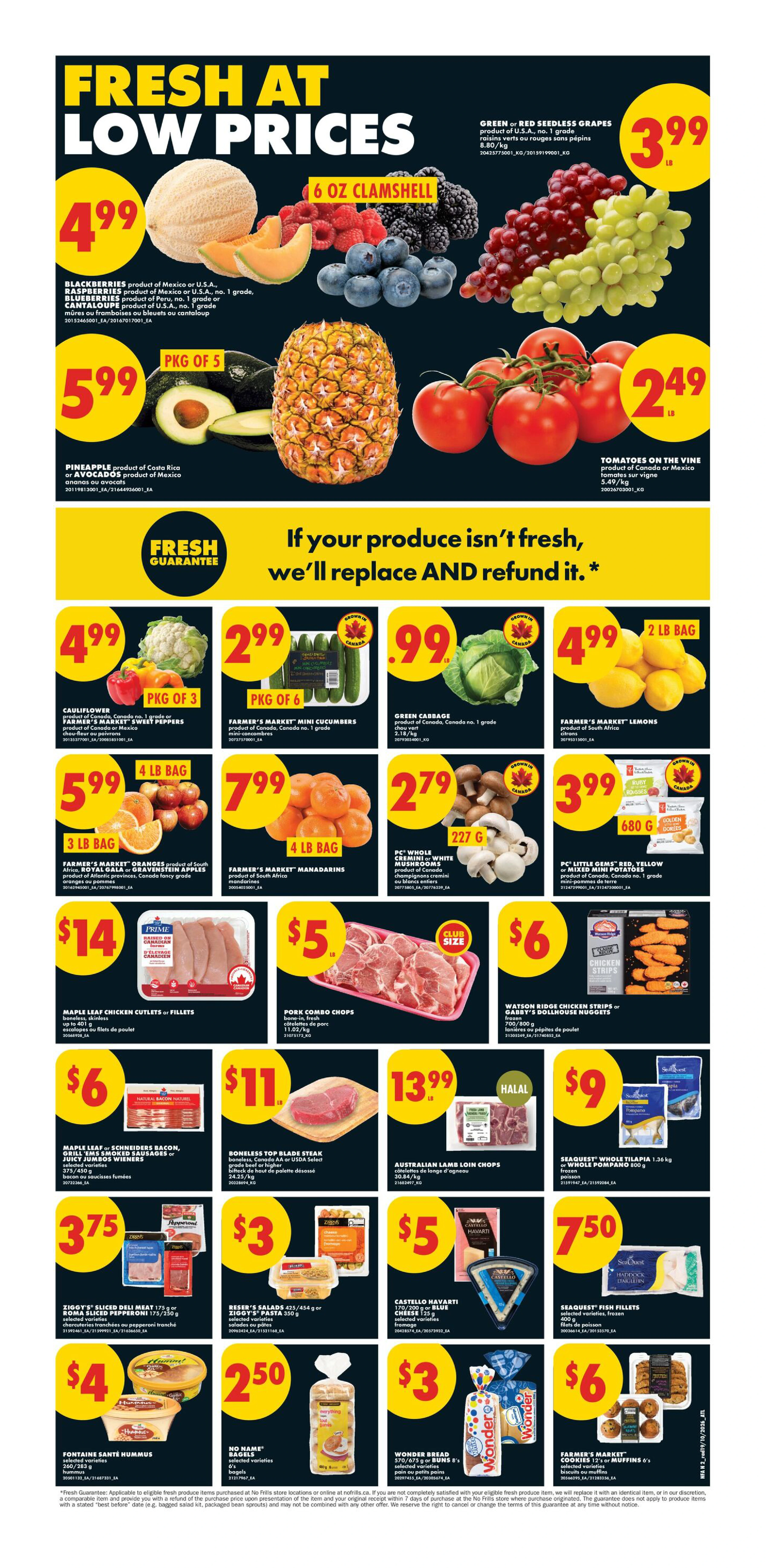 No Frills Atlantic Weekly Flyer - Valid Thursday, October 22 - Wednesday, October 28 - Page 2