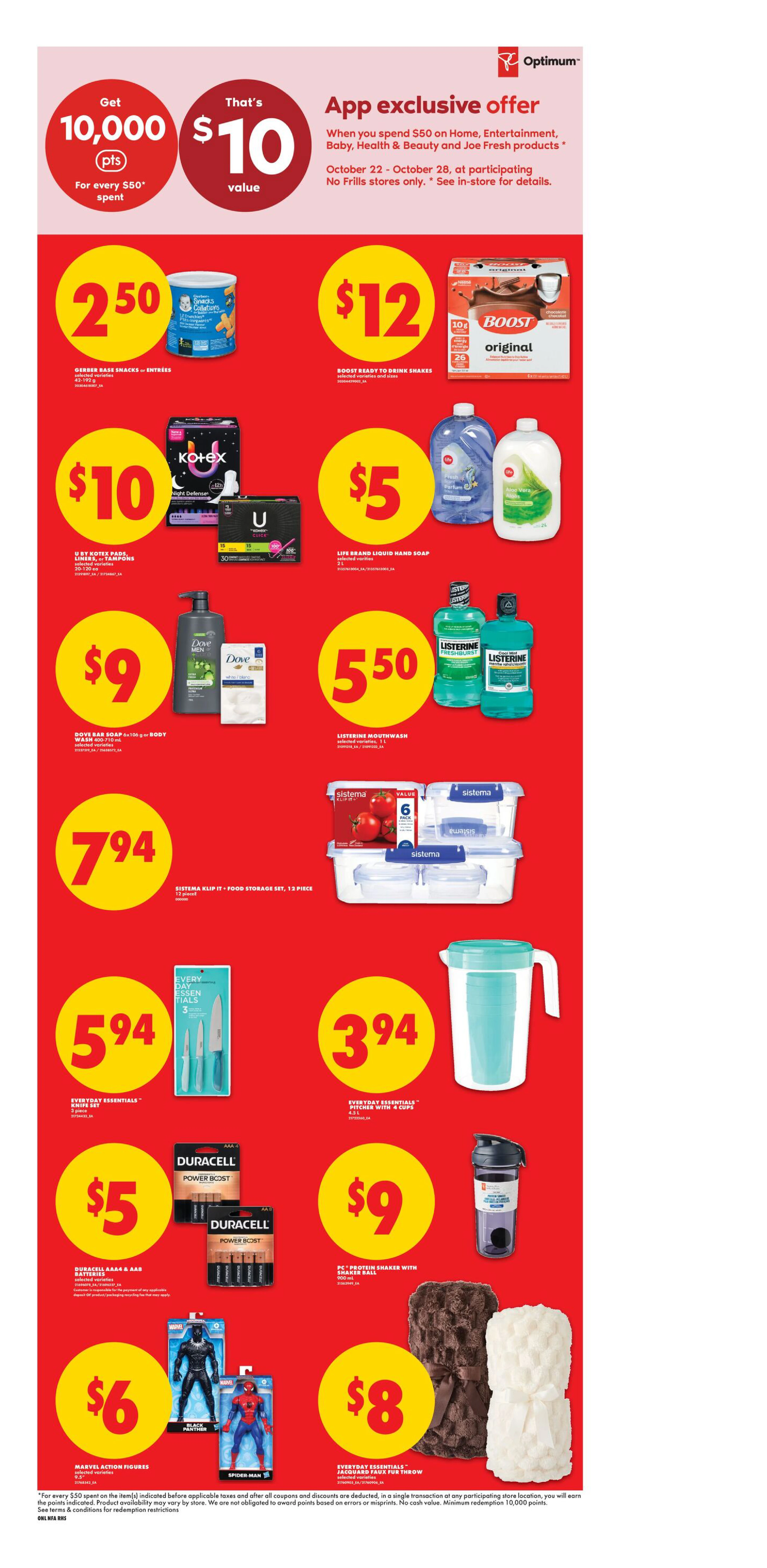 No Frills Atlantic Weekly Flyer - Valid Thursday, October 22 - Wednesday, October 28 - Page 5