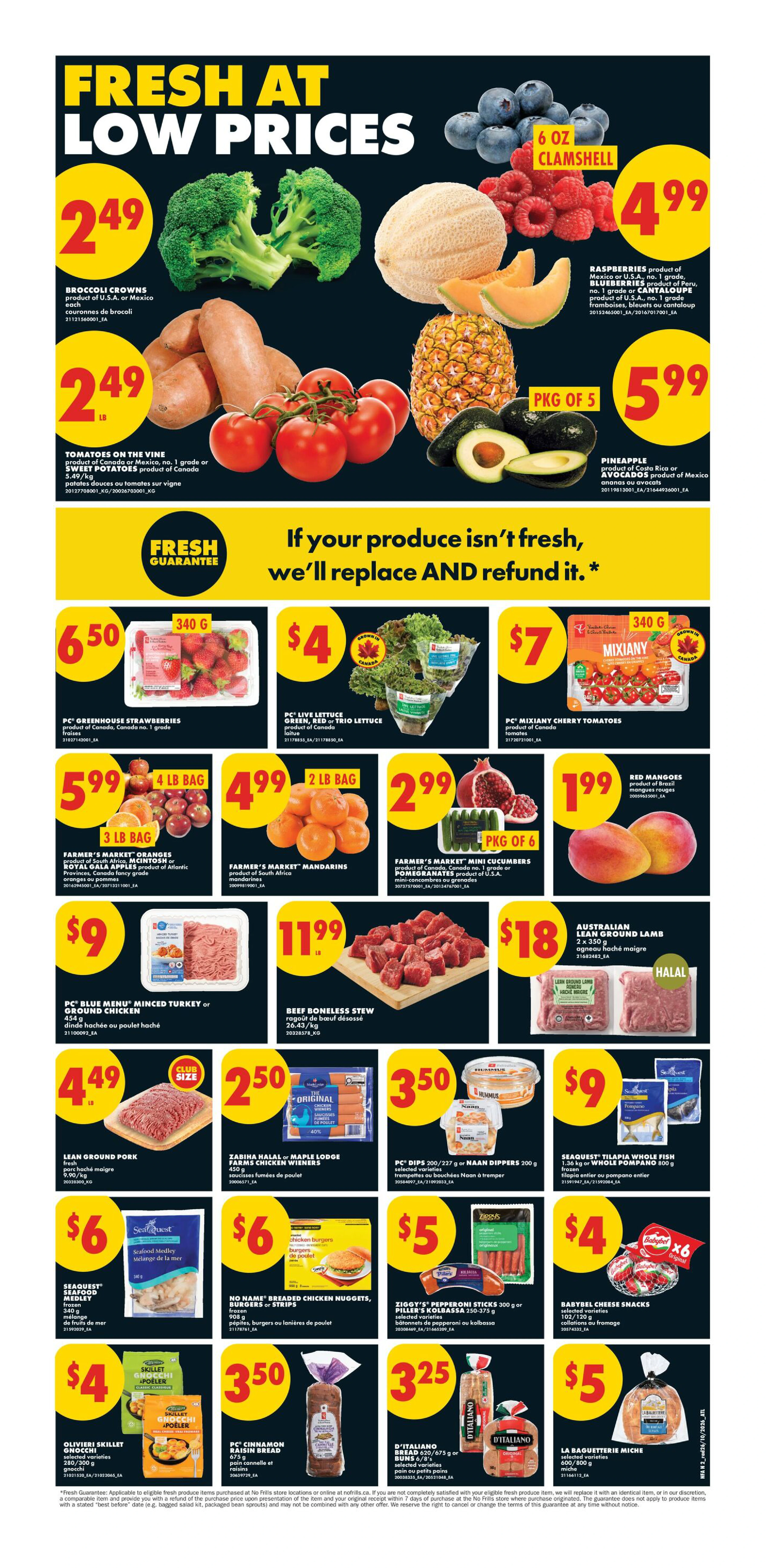 No Frills Atlantic Weekly Flyer - Valid Thursday, October 29 - Wednesday, November 04 - Page 2