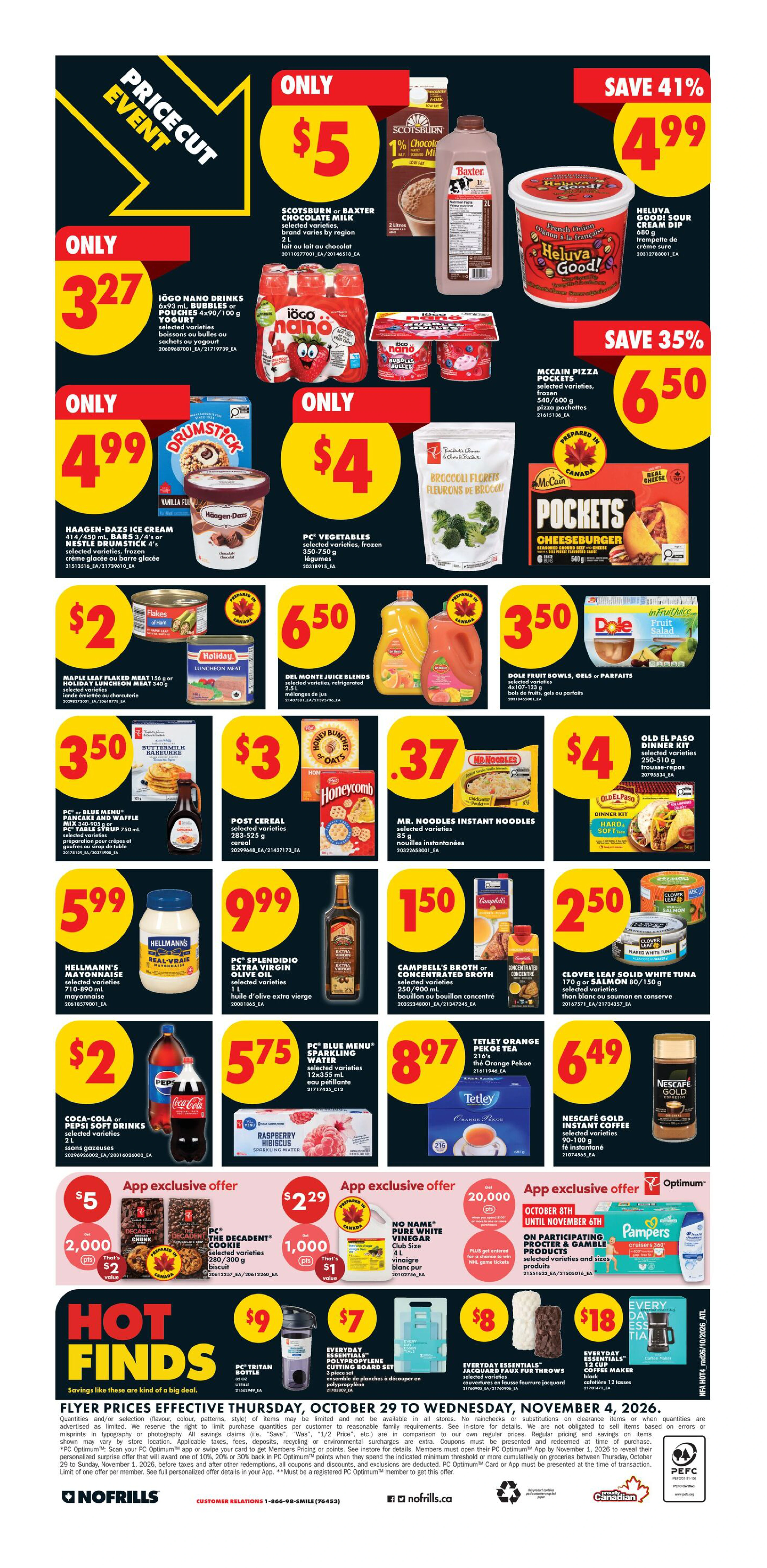 No Frills Atlantic Weekly Flyer - Valid Thursday, October 29 - Wednesday, November 04 - Page 4