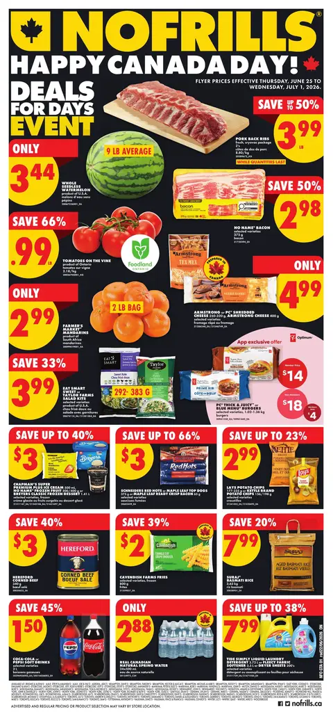 Weekly Flyer - Valid Thursday, June 25 - Wednesday, July 1