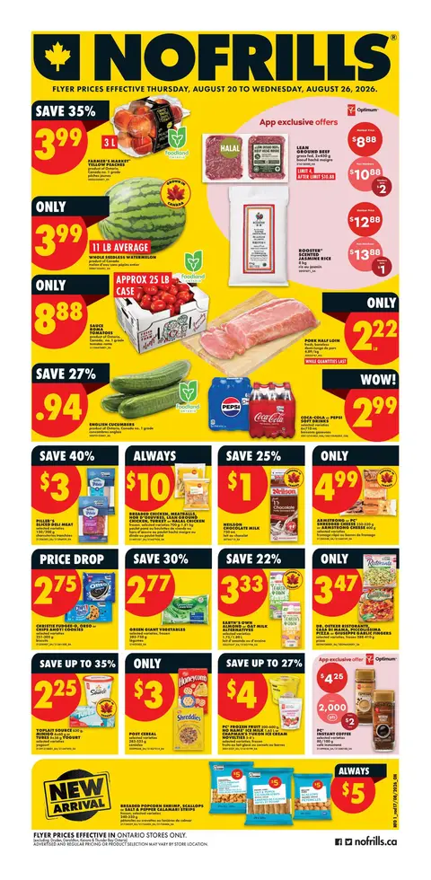 Weekly Flyer - Valid Thursday, August 20 - Wednesday, August 26