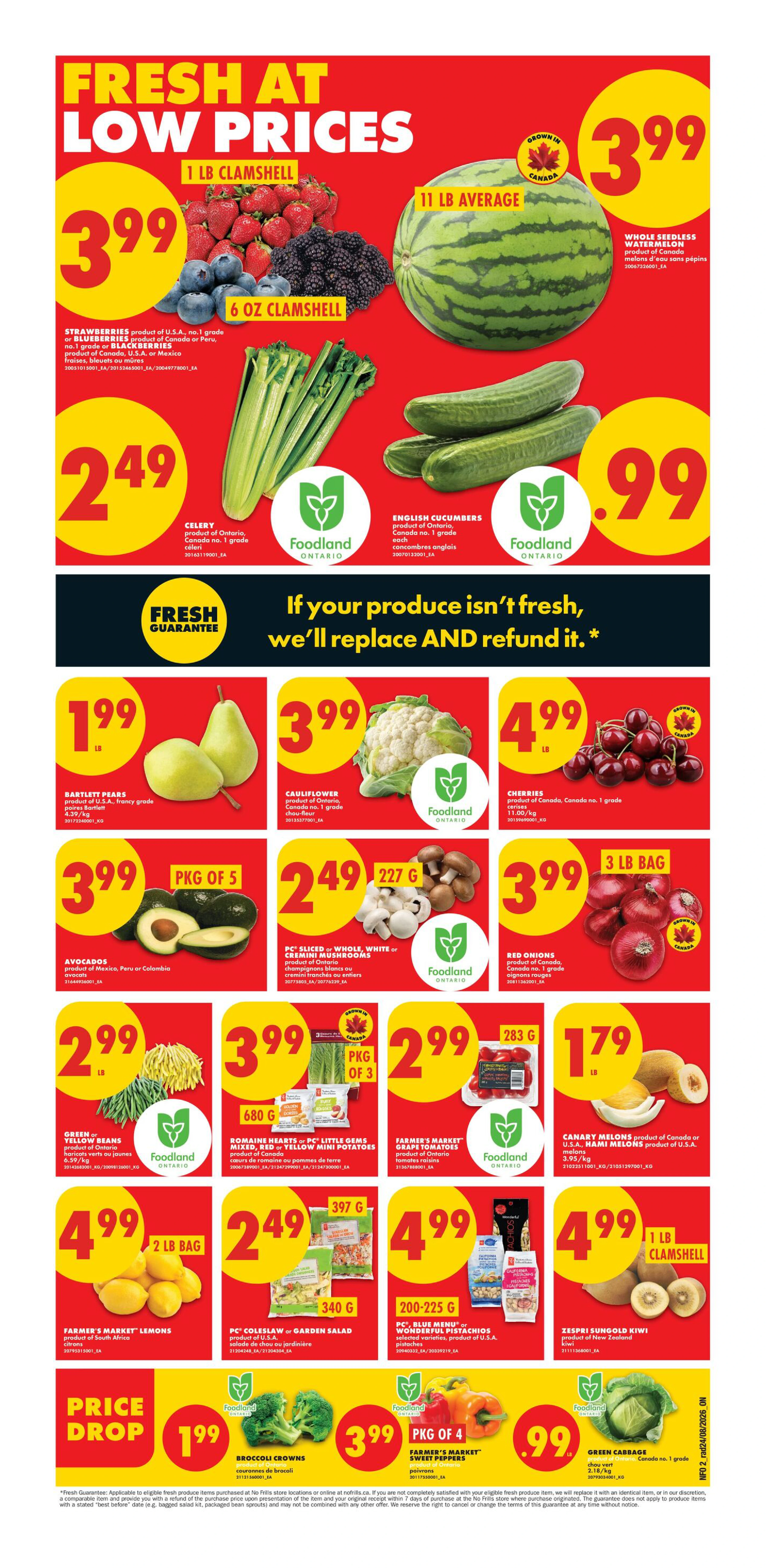No Frills Ontario Weekly Flyer - Valid Thursday, August 27 - Wednesday, September 02 - Page 2