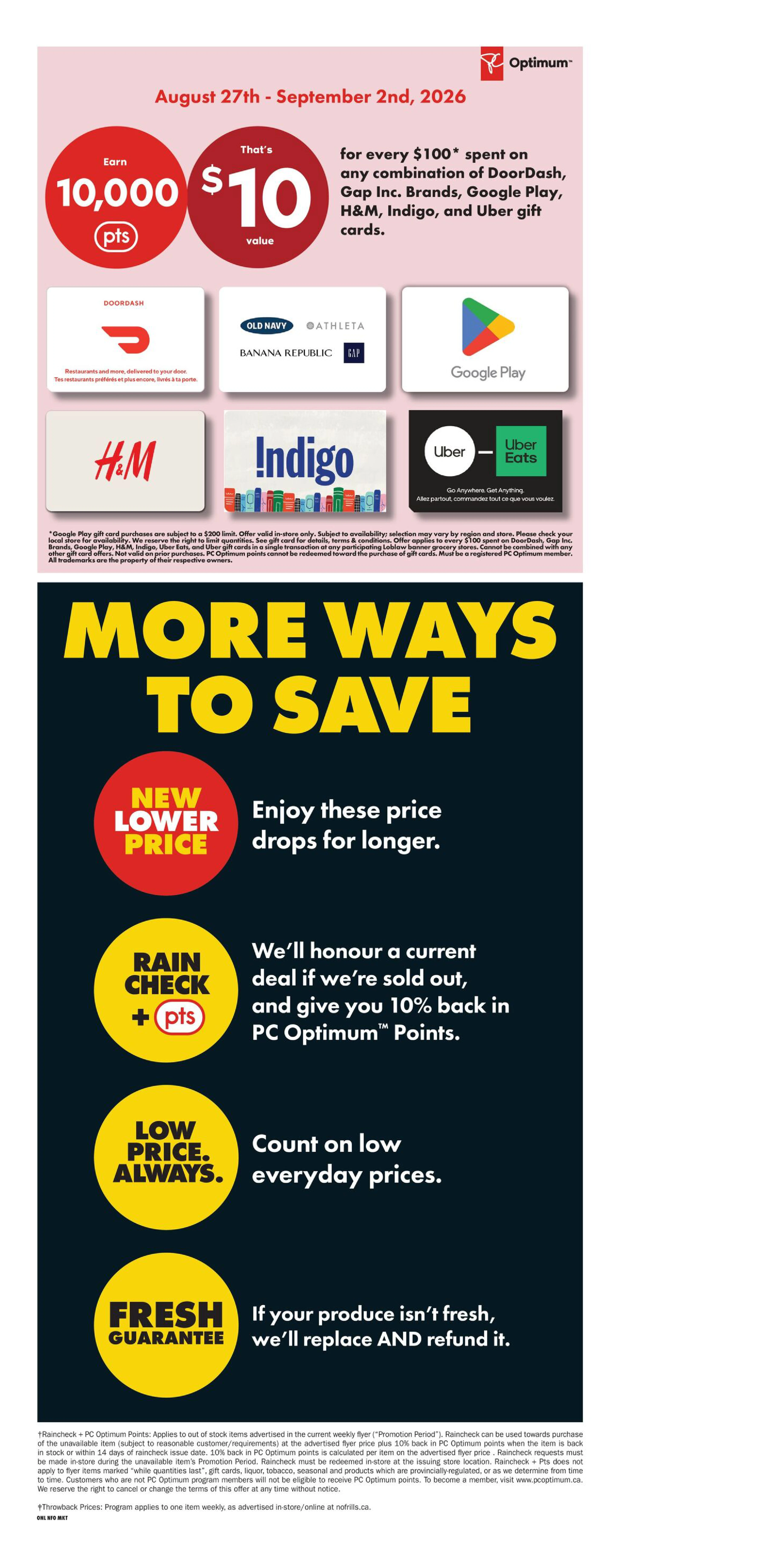 No Frills Ontario Weekly Flyer - Valid Thursday, August 27 - Wednesday, September 02 - Page 20
