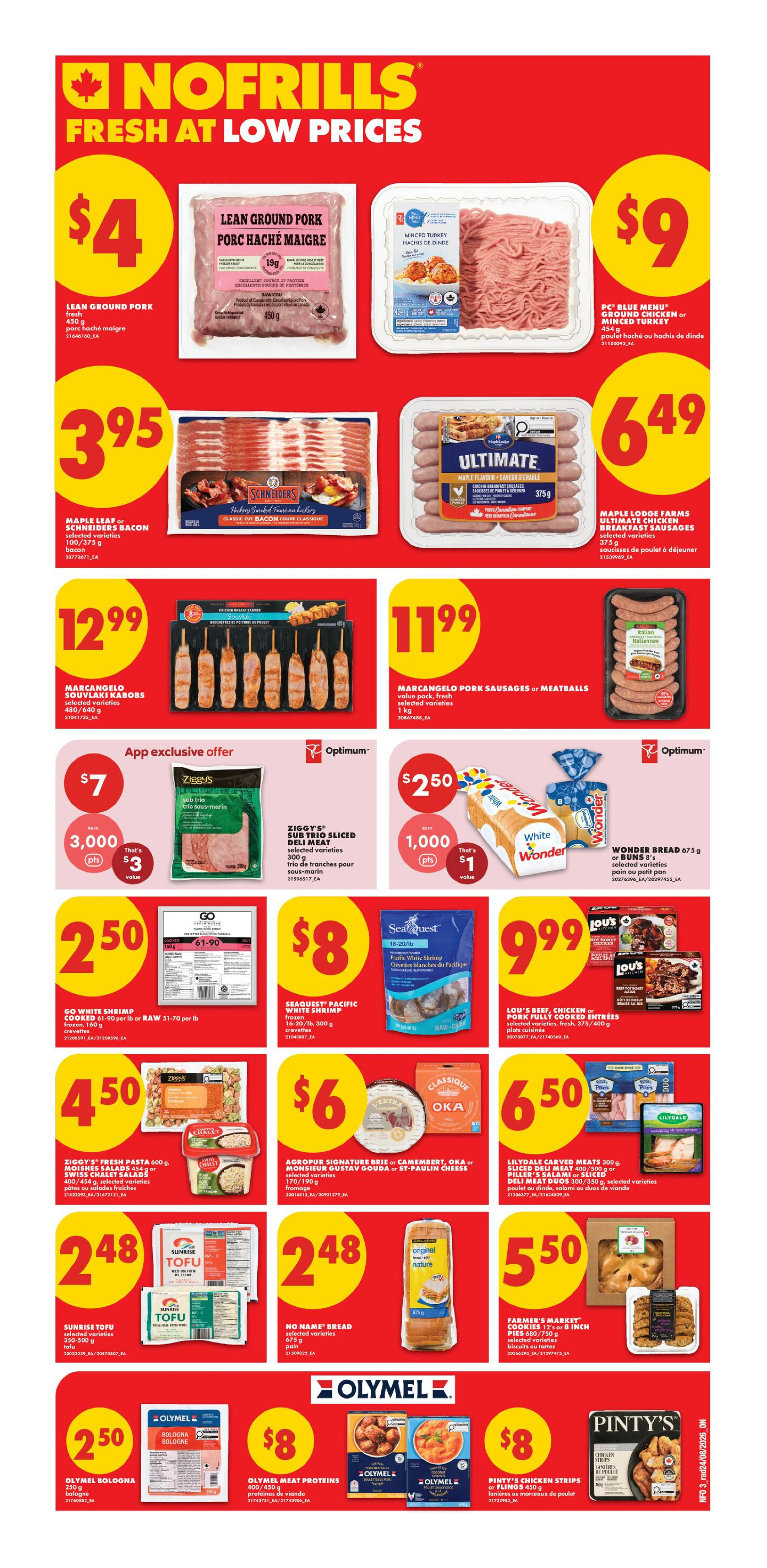 No Frills Ontario Weekly Flyer - Valid Thursday, August 27 - Wednesday, September 02 - Page 4