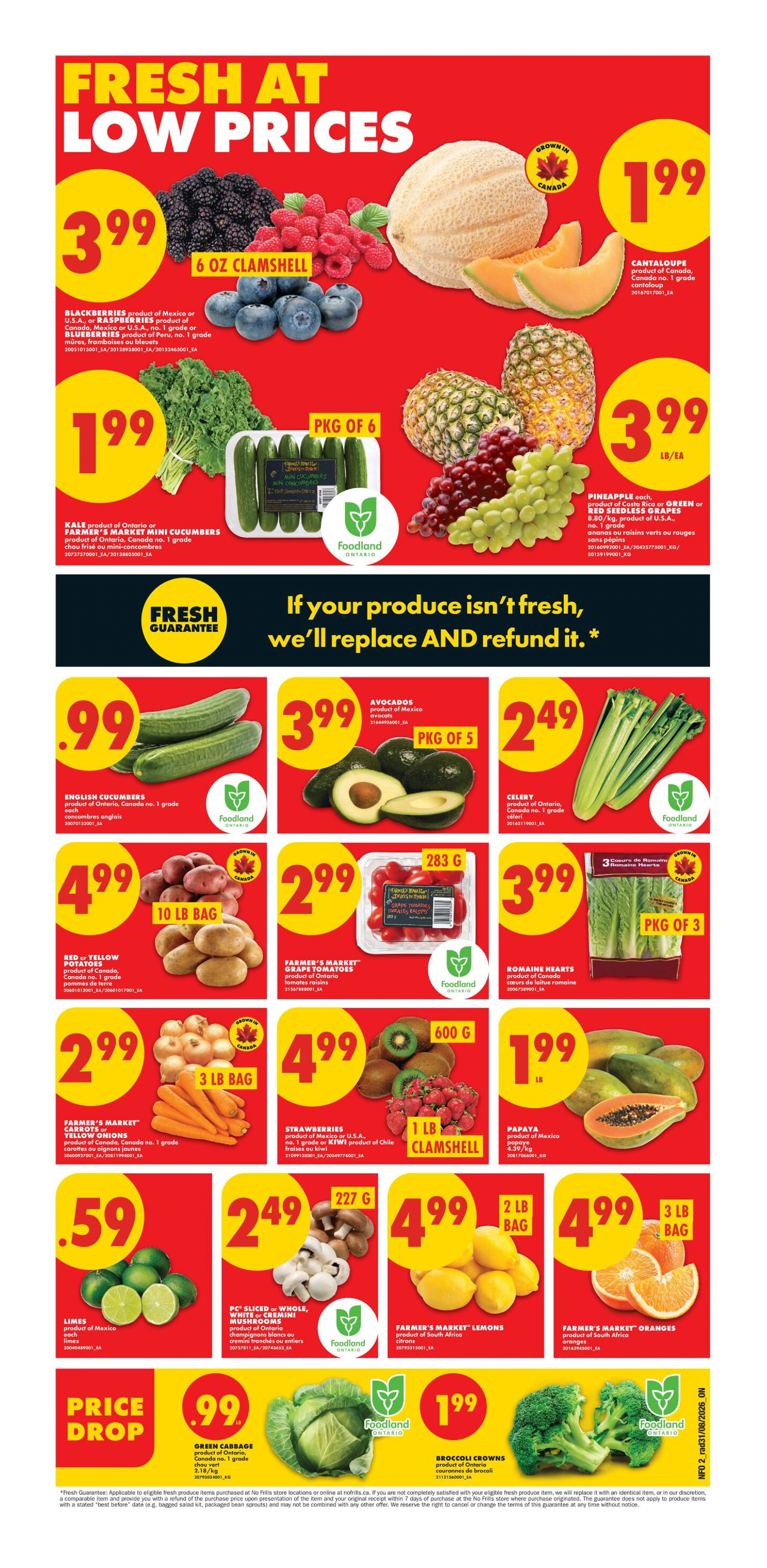 No Frills Ontario Weekly Flyer - Valid Thursday, September 03 - Wednesday, September 09 - Page 2