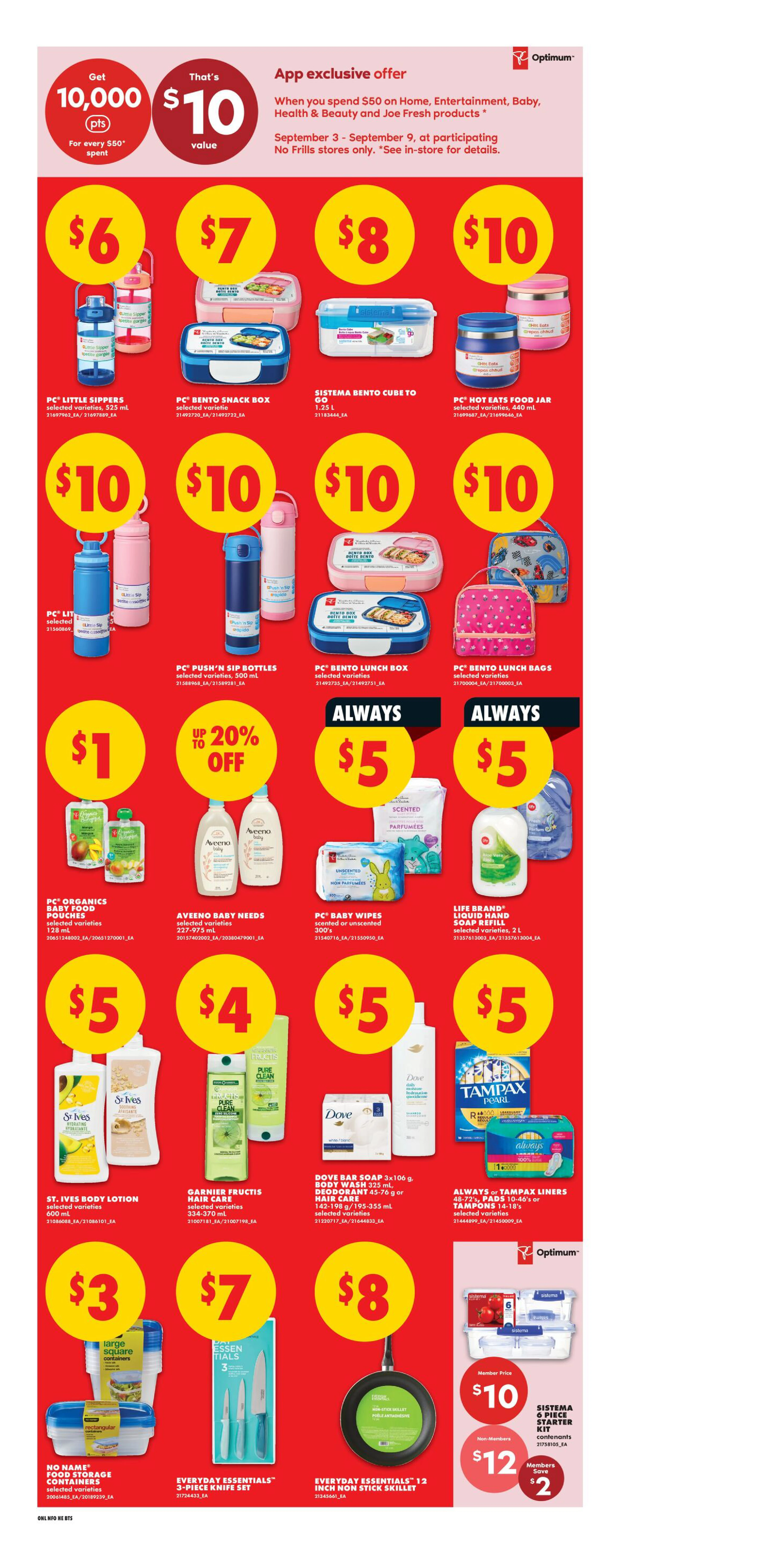 No Frills Ontario Weekly Flyer - Valid Thursday, September 03 - Wednesday, September 09 - Page 20