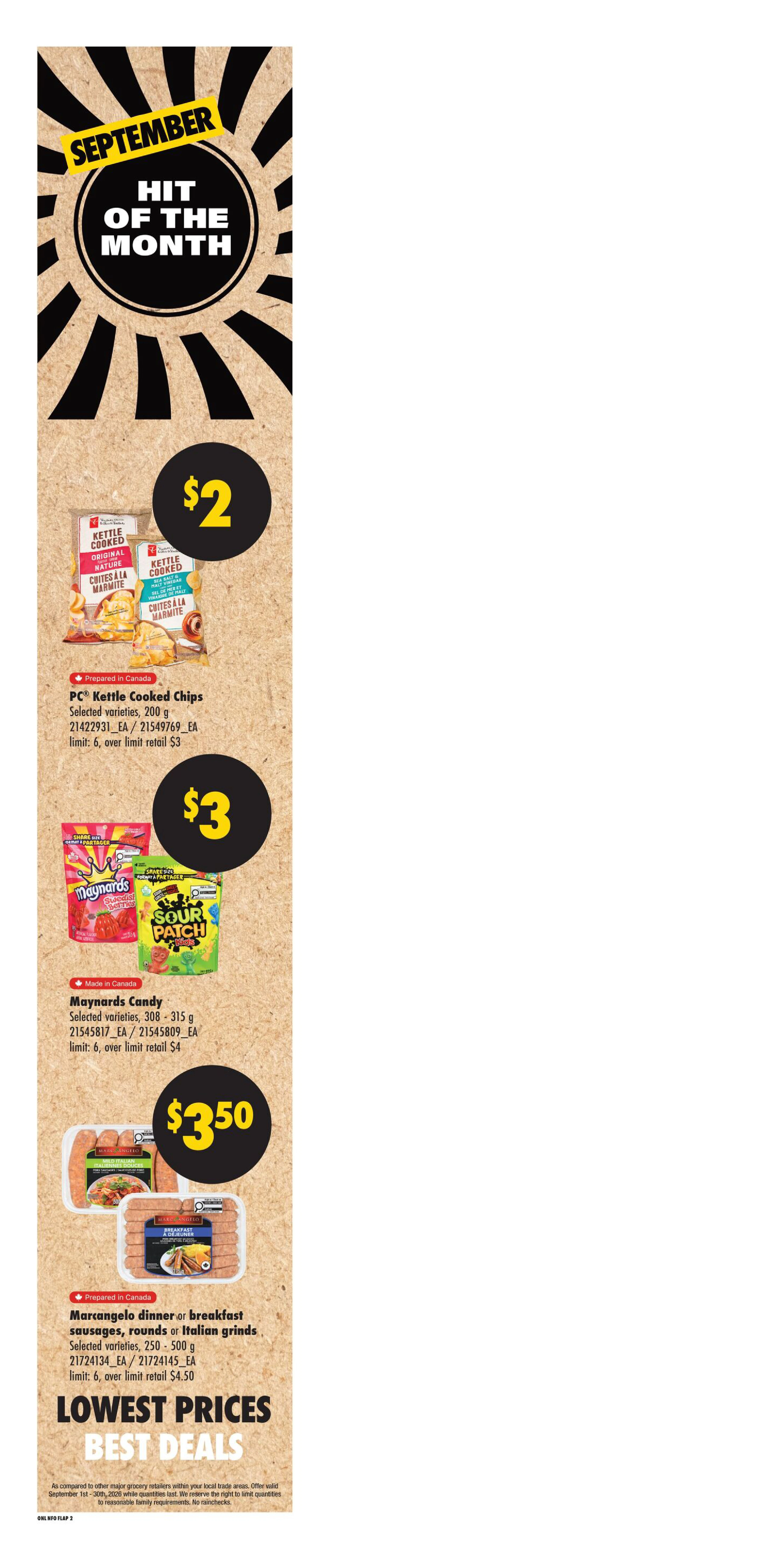 No Frills Ontario Weekly Flyer - Valid Thursday, September 10 - Wednesday, September 16 - Page 7