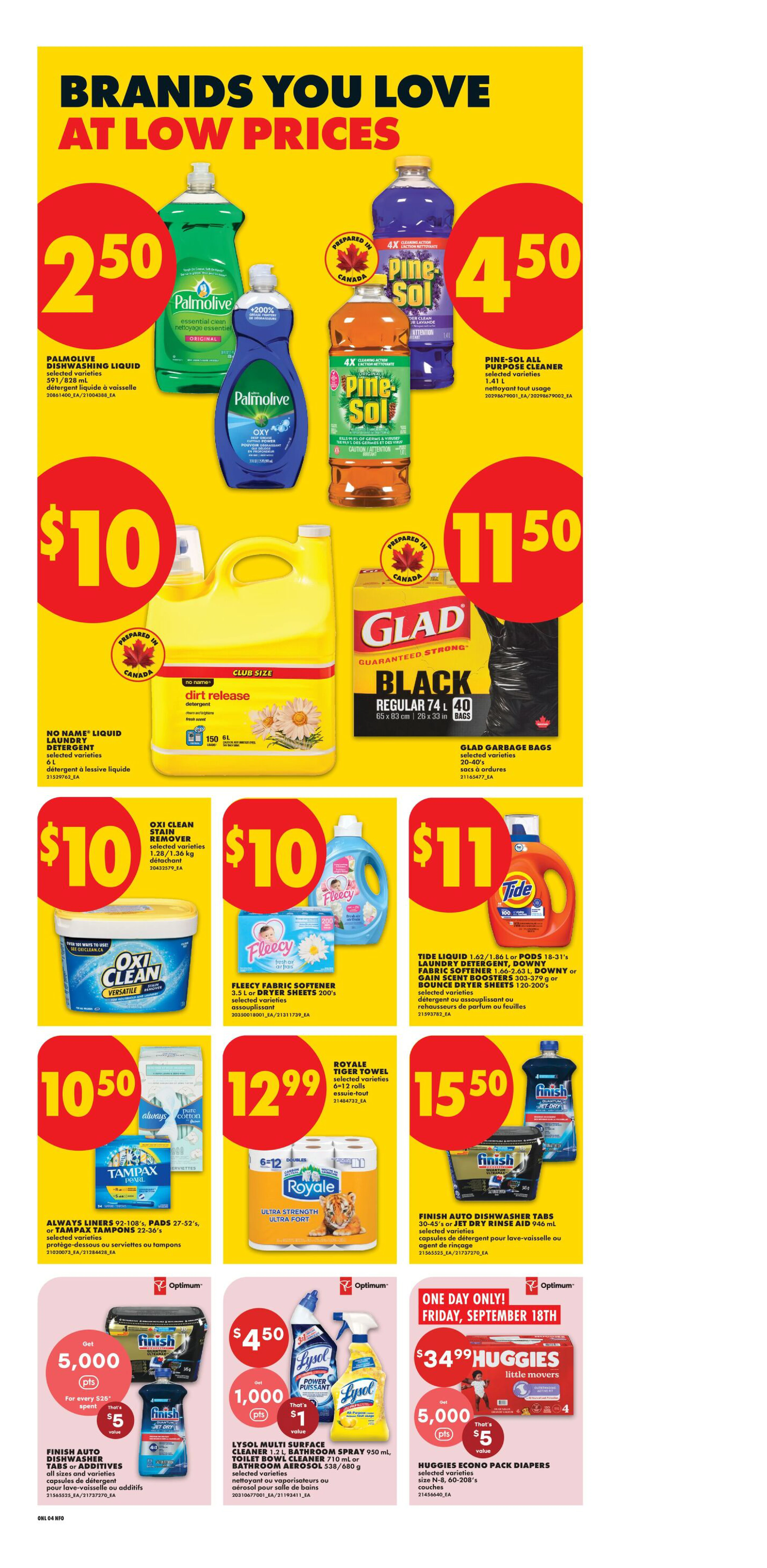 No Frills Ontario Weekly Flyer - Valid Thursday, September 17 - Wednesday, September 23 - Page 10
