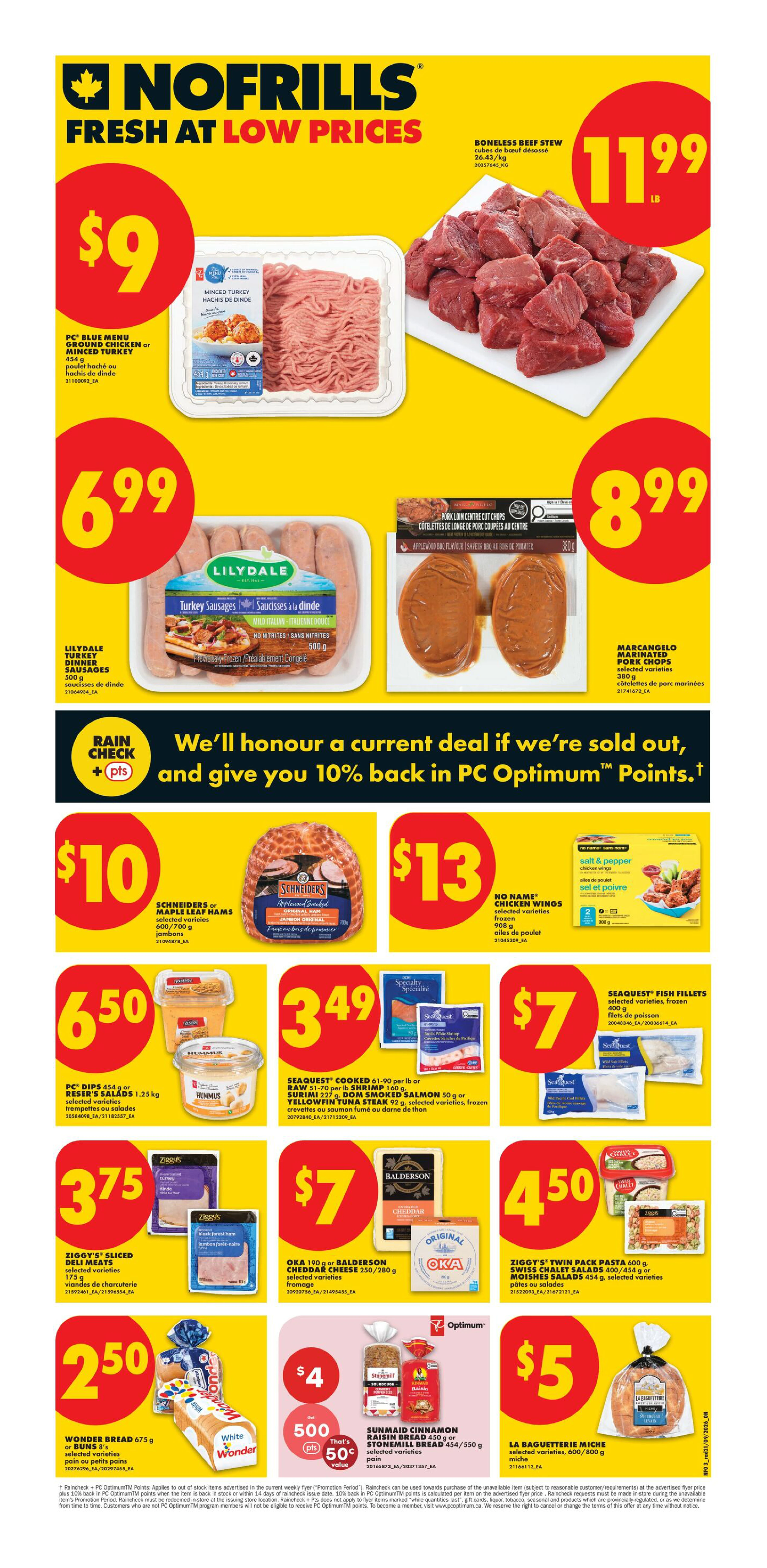 No Frills Ontario Weekly Flyer - Valid Thursday, September 24 - Wednesday, September 30 - Page 4