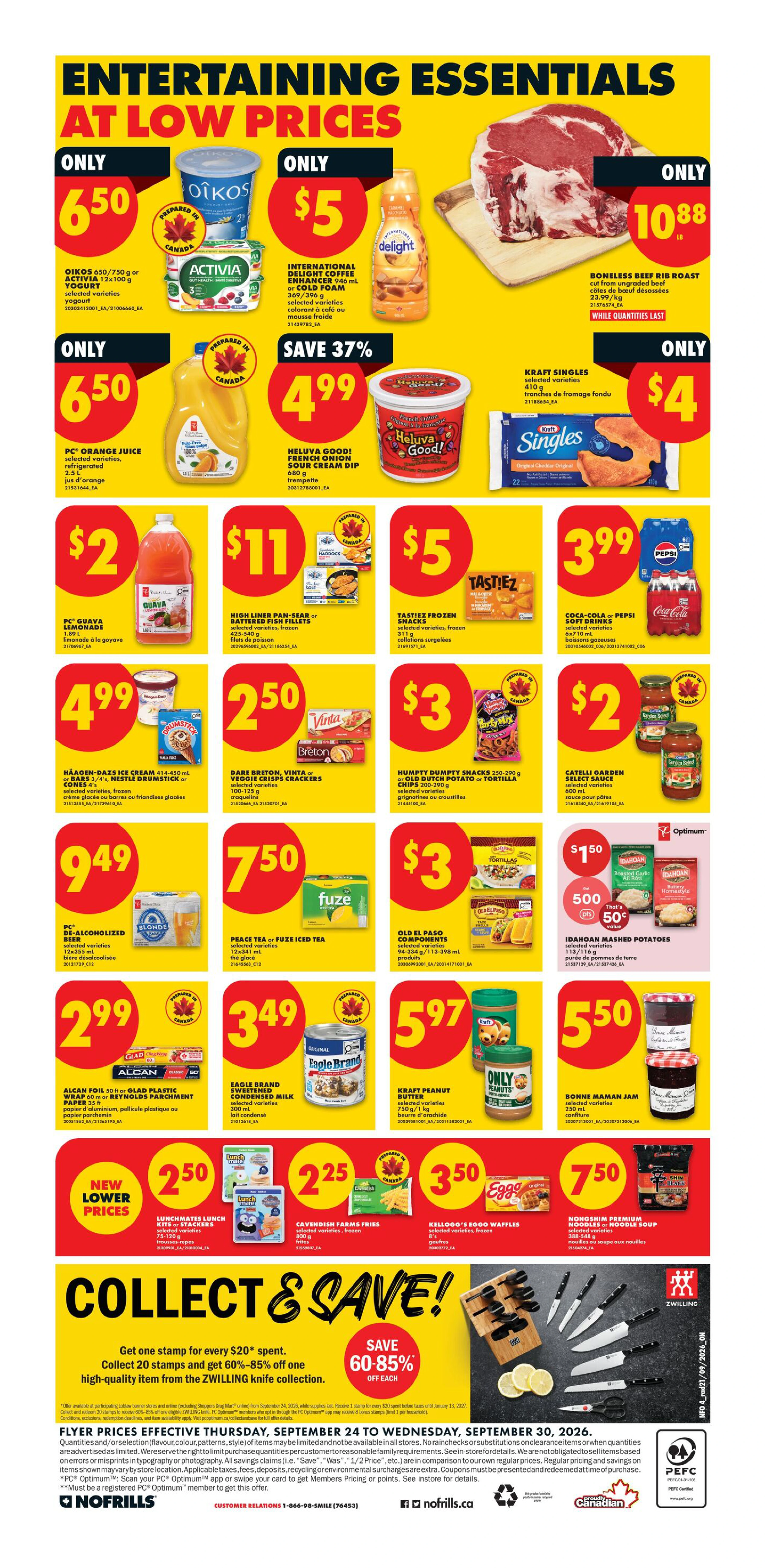 No Frills Ontario Weekly Flyer - Valid Thursday, September 24 - Wednesday, September 30 - Page 5