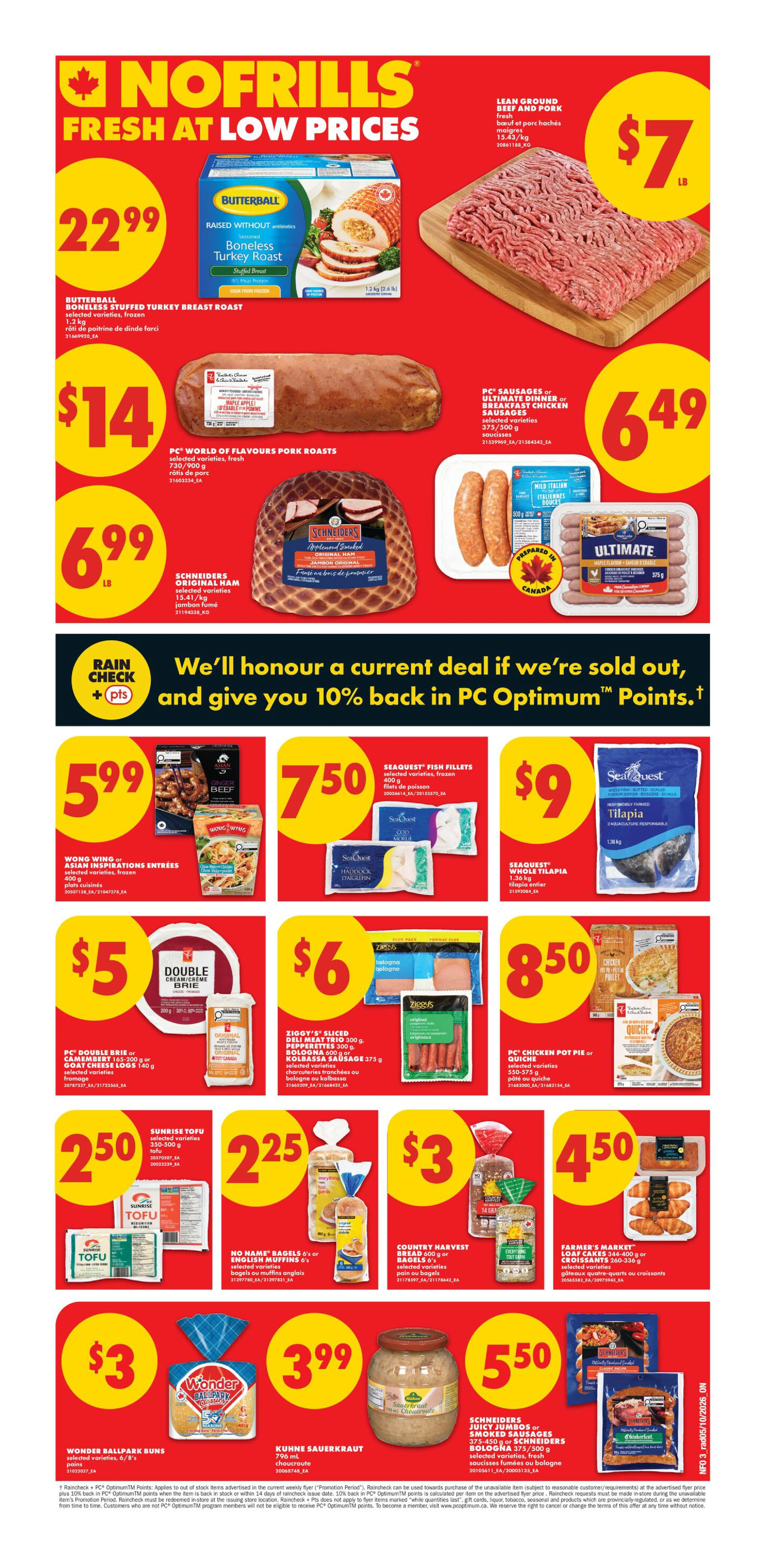 No Frills Ontario Weekly Flyer - Valid Thursday, October 8 - Wednesday, October 14 - Page 3