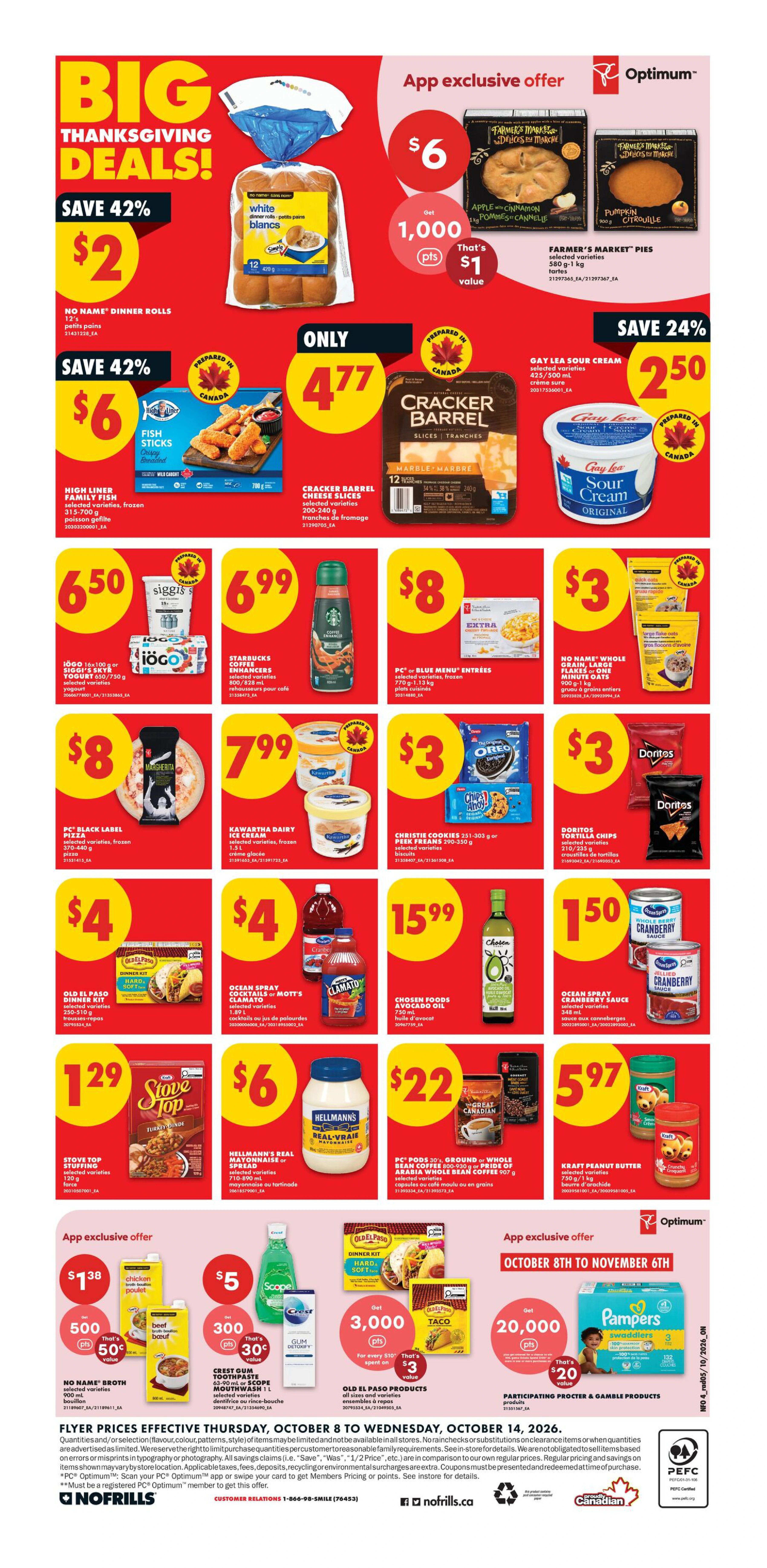 No Frills Ontario Weekly Flyer - Valid Thursday, October 8 - Wednesday, October 14 - Page 4