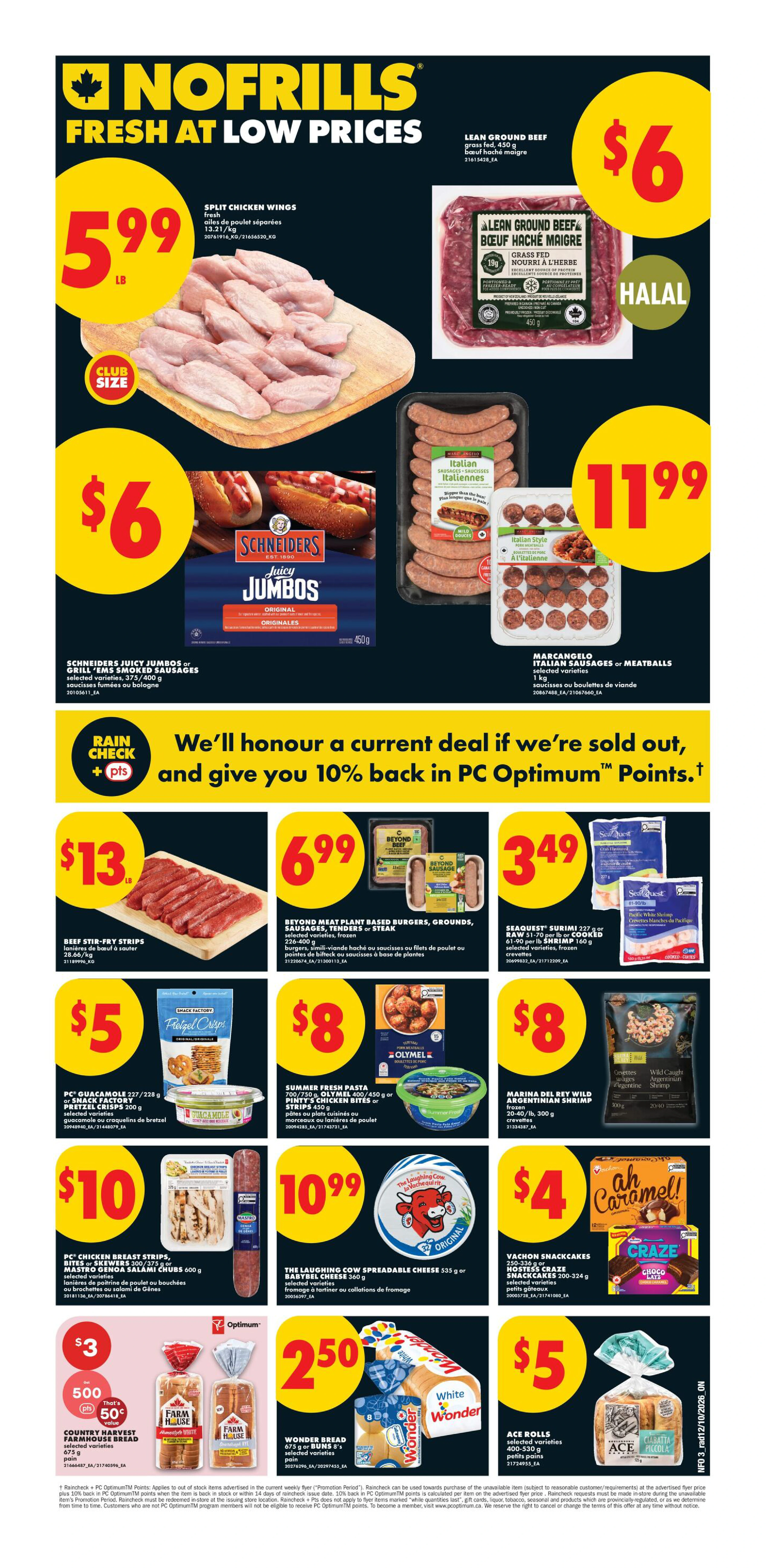 No Frills Ontario Weekly Flyer - Valid Thursday, October 15- Wednesday, October 21 - Page 3